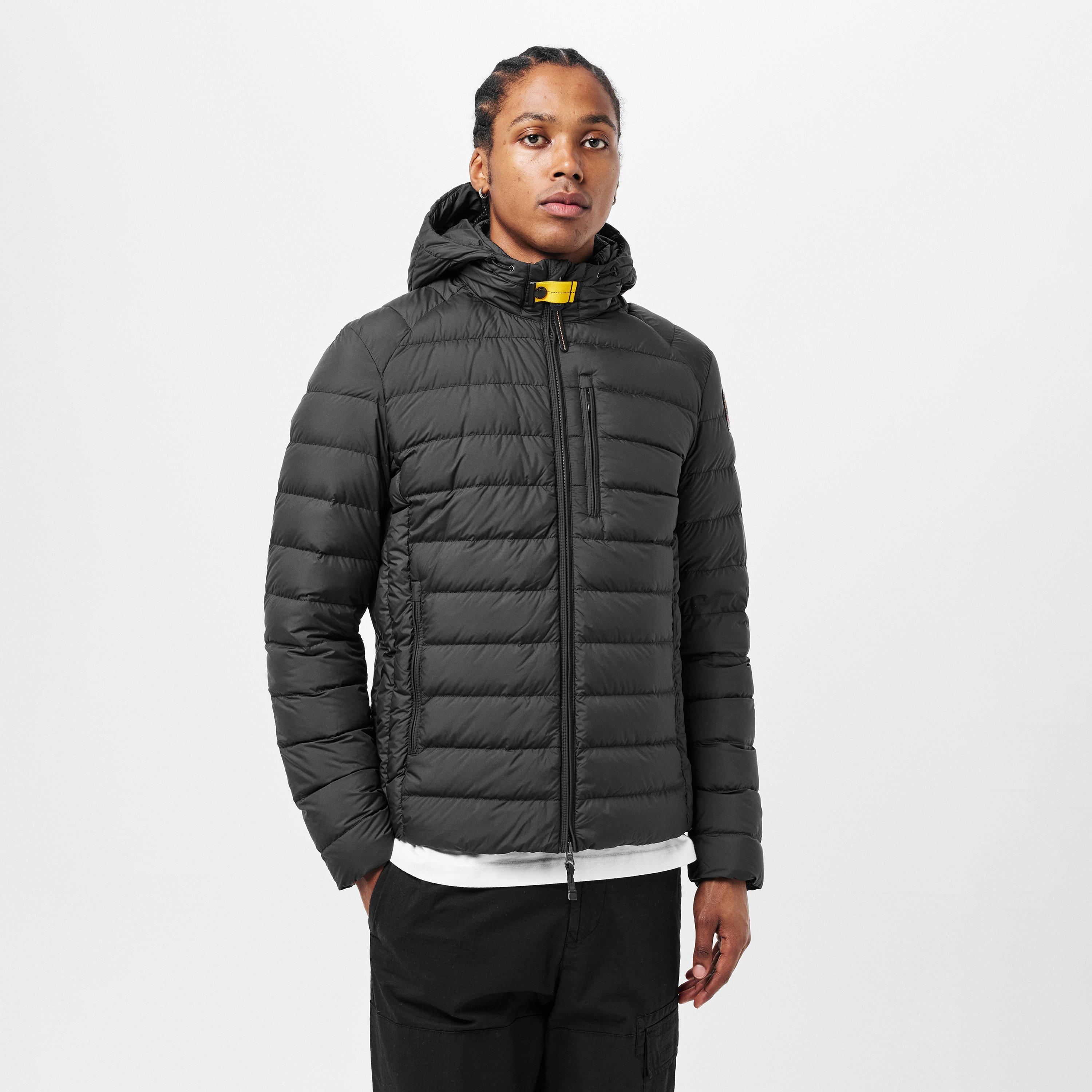 Black 541 - Parajumpers - Men's Last Minute Duck Down Water Resistant Windproof Short Puffer Jacket - 3