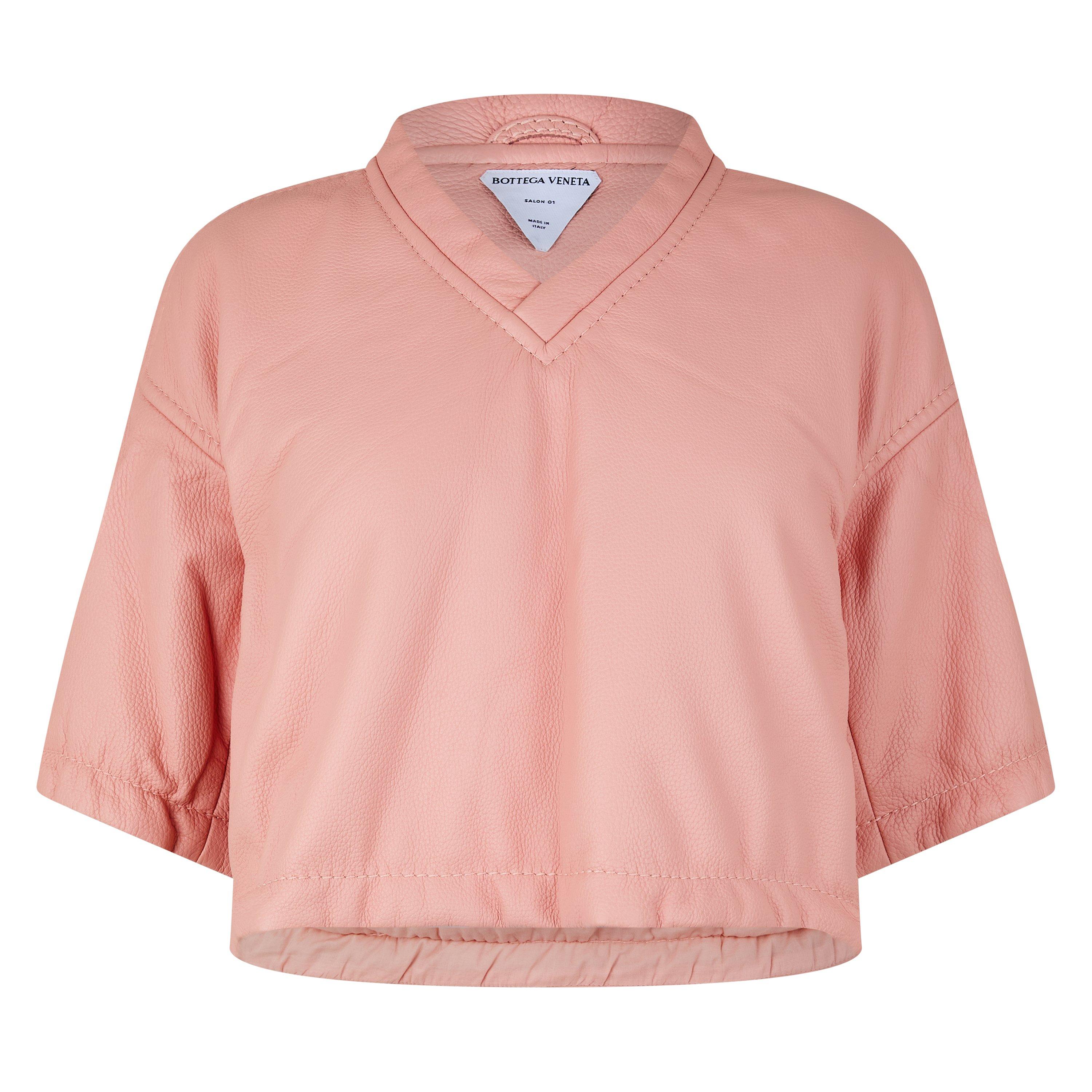 Peachy - Bottega Veneta - Women's Tailored Leather Jacket - 1