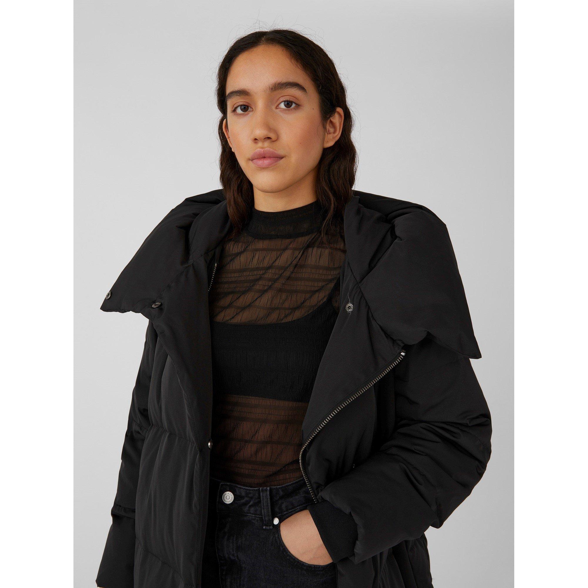 Sort - Object - Women's Louise Long Sleeve Short Puffer Jacket - 5