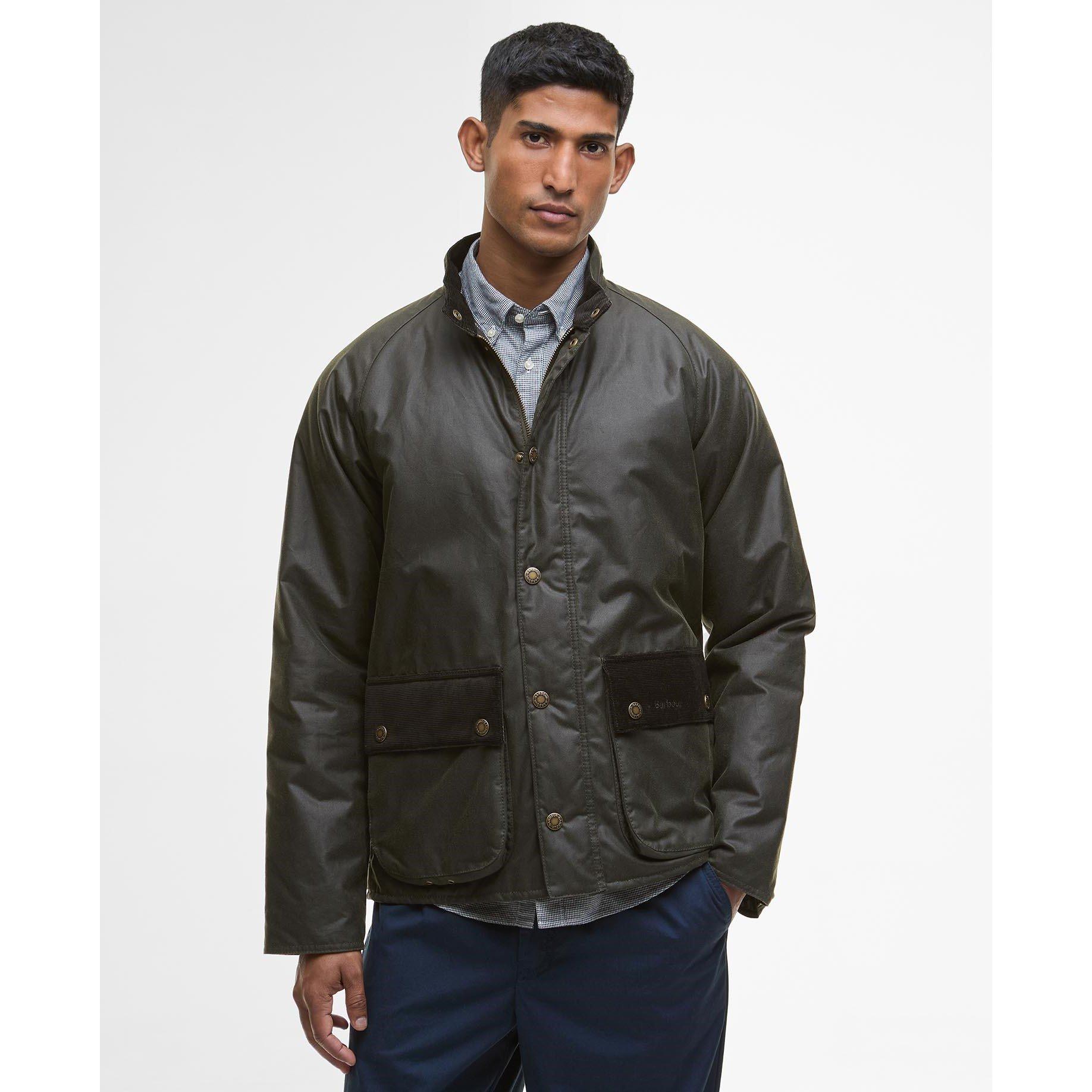 Olive OL99 - Barbour - Mens Cordhill Waxed Jacket - 2