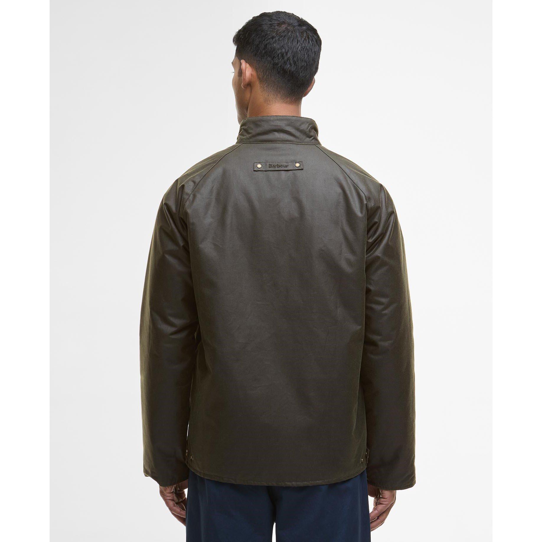 Olive OL99 - Barbour - Mens Cordhill Waxed Jacket - 3