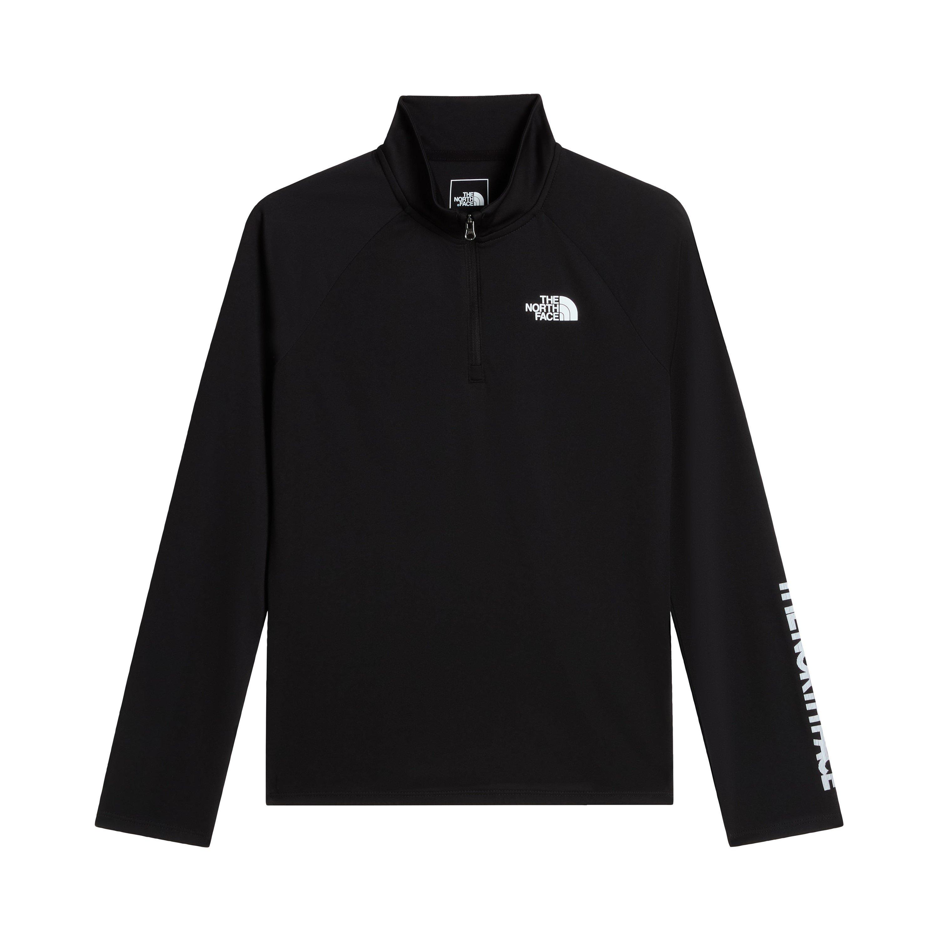 Graphic Blk JK3 - The North Face - TNF Flx 1/4 Zip Juniors - 1