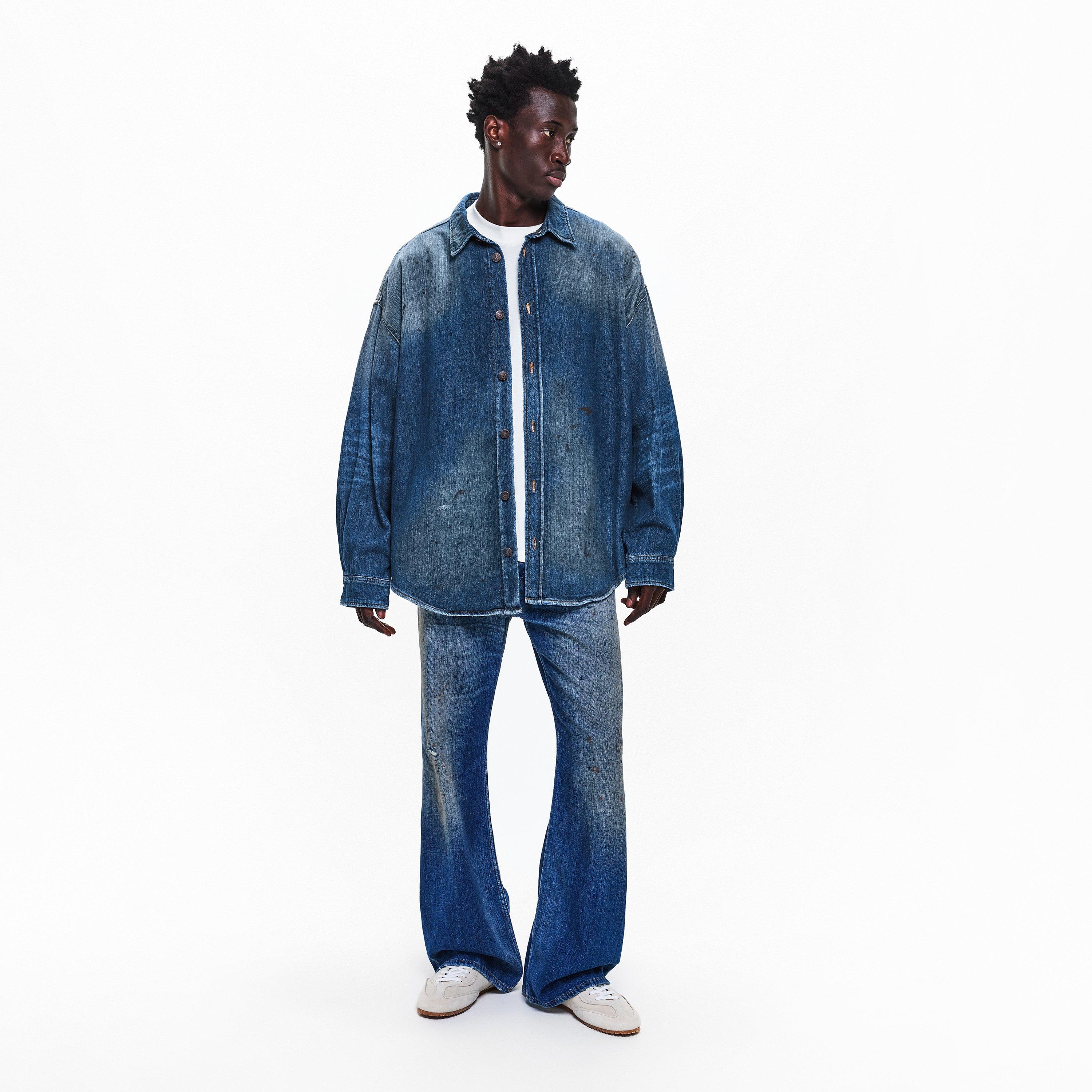 Mid Blue - Acne Studios - Men's Denim OS Denim Overshirt - 6