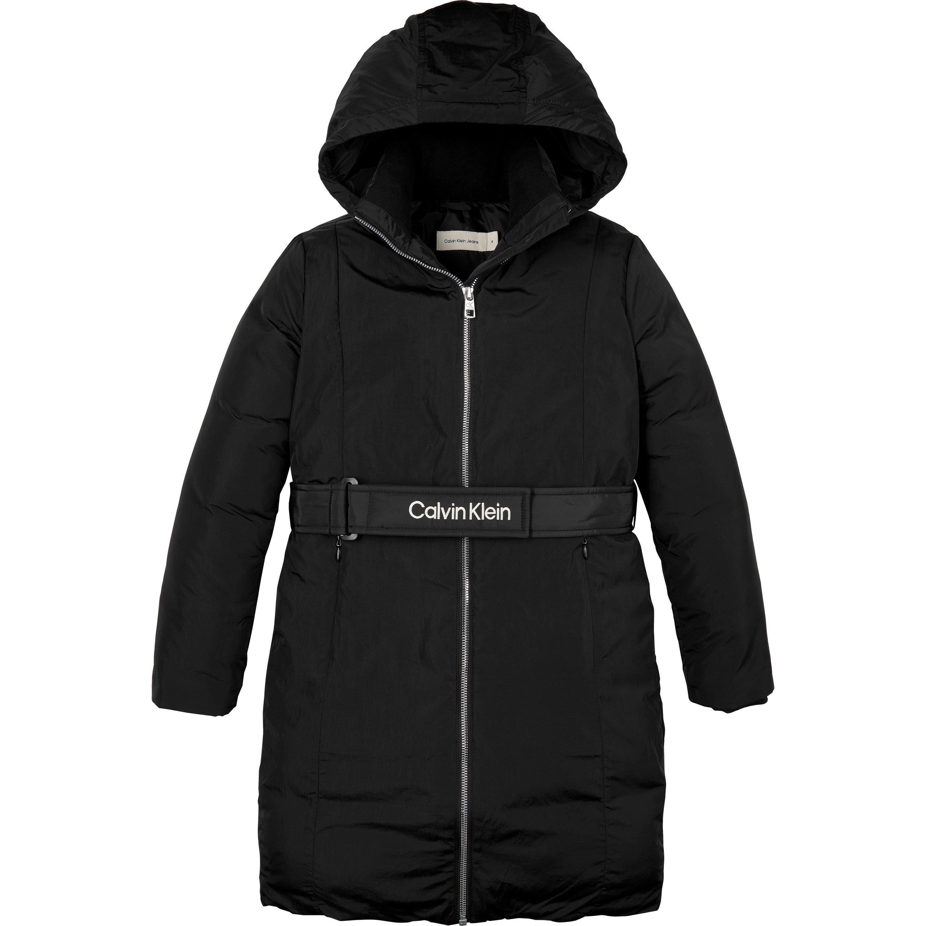 Ck Black - Calvin Klein Jeans - Kids' Insulated Long Puffer Jacket - 1
