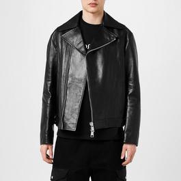 Alexander McQueen Leather Biker Jacket