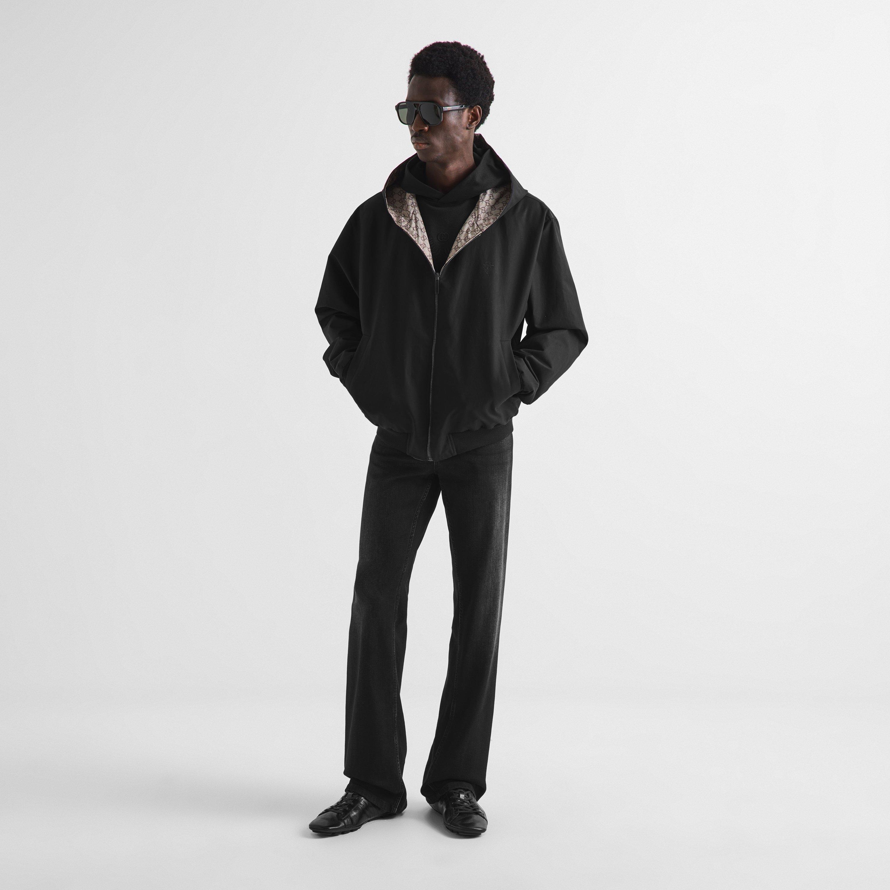 Black - Gucci - Gucci Rev GG Windbre Sn05 - 5
