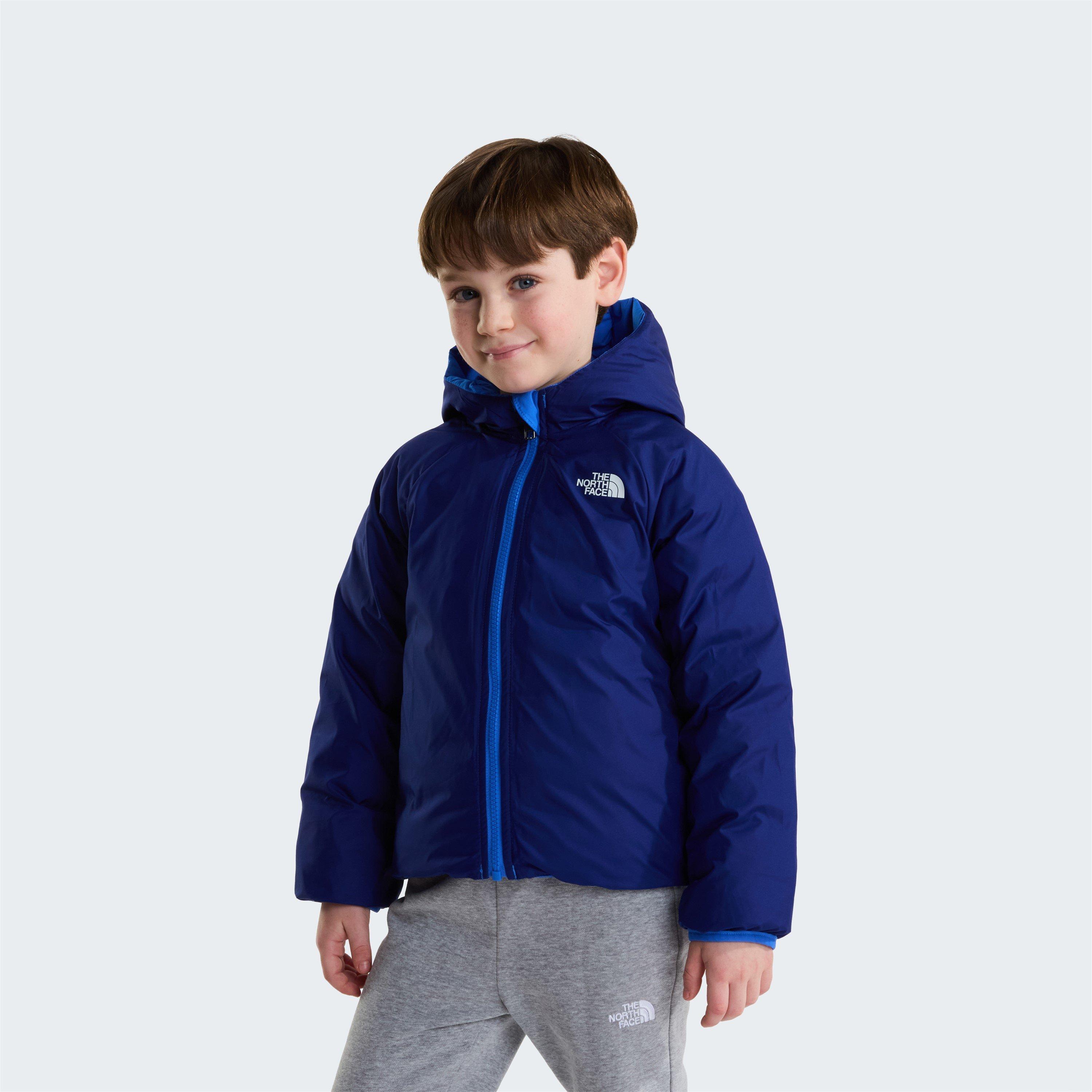 Active Blue NLQ - The North Face - Kids' Perrito Reversible Hooded Short Puffer Jacket - 6
