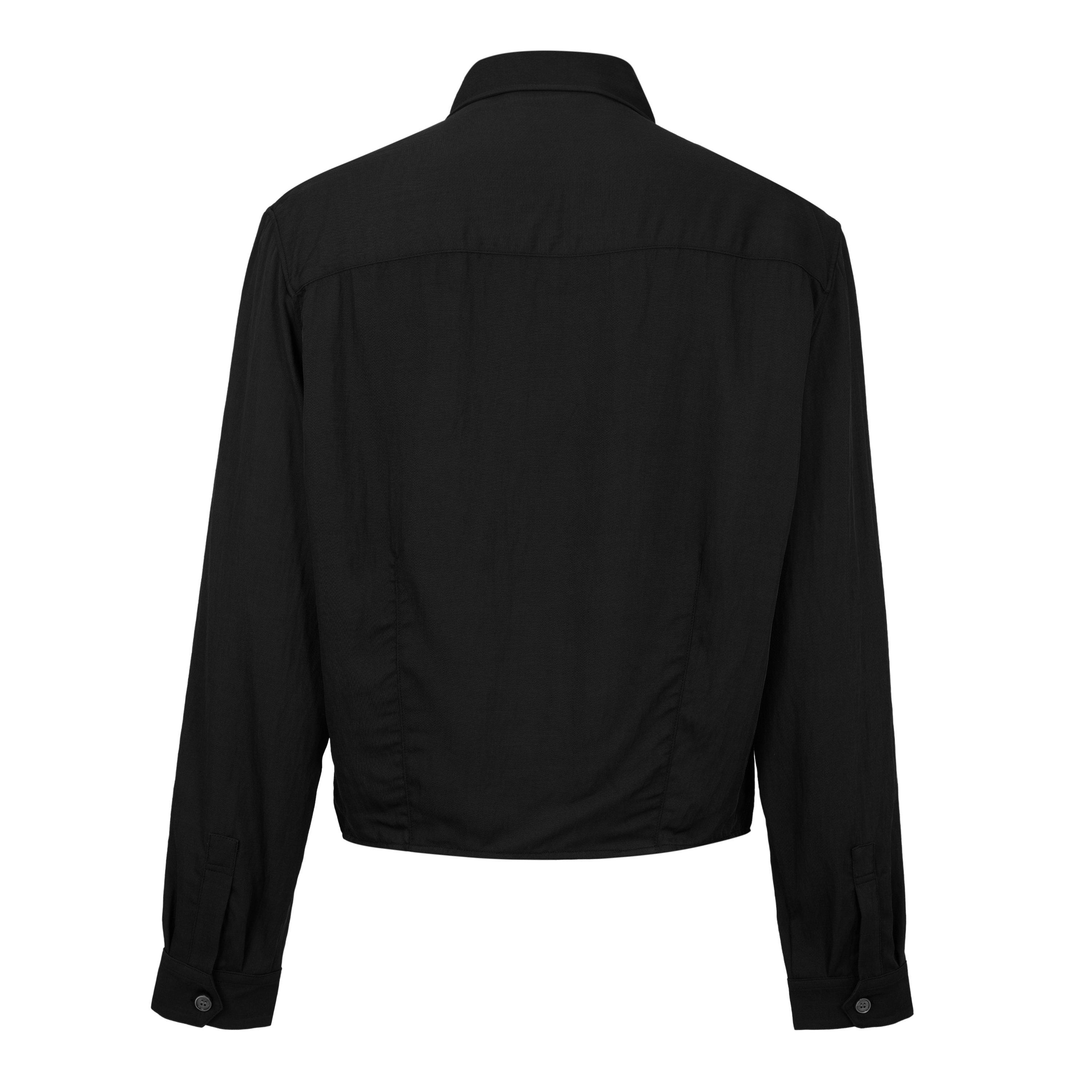 Ashen Black - Our Legacy - Our Silt Zip Shirt Sn64 - 2