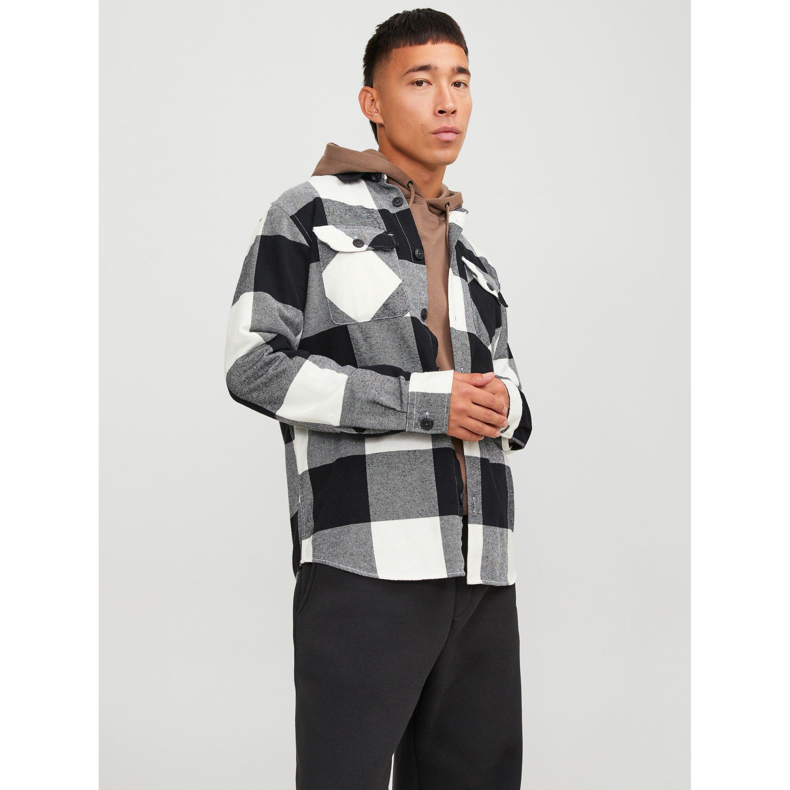 Jack and Jones Men's Buffalo Check Overshirt | USC