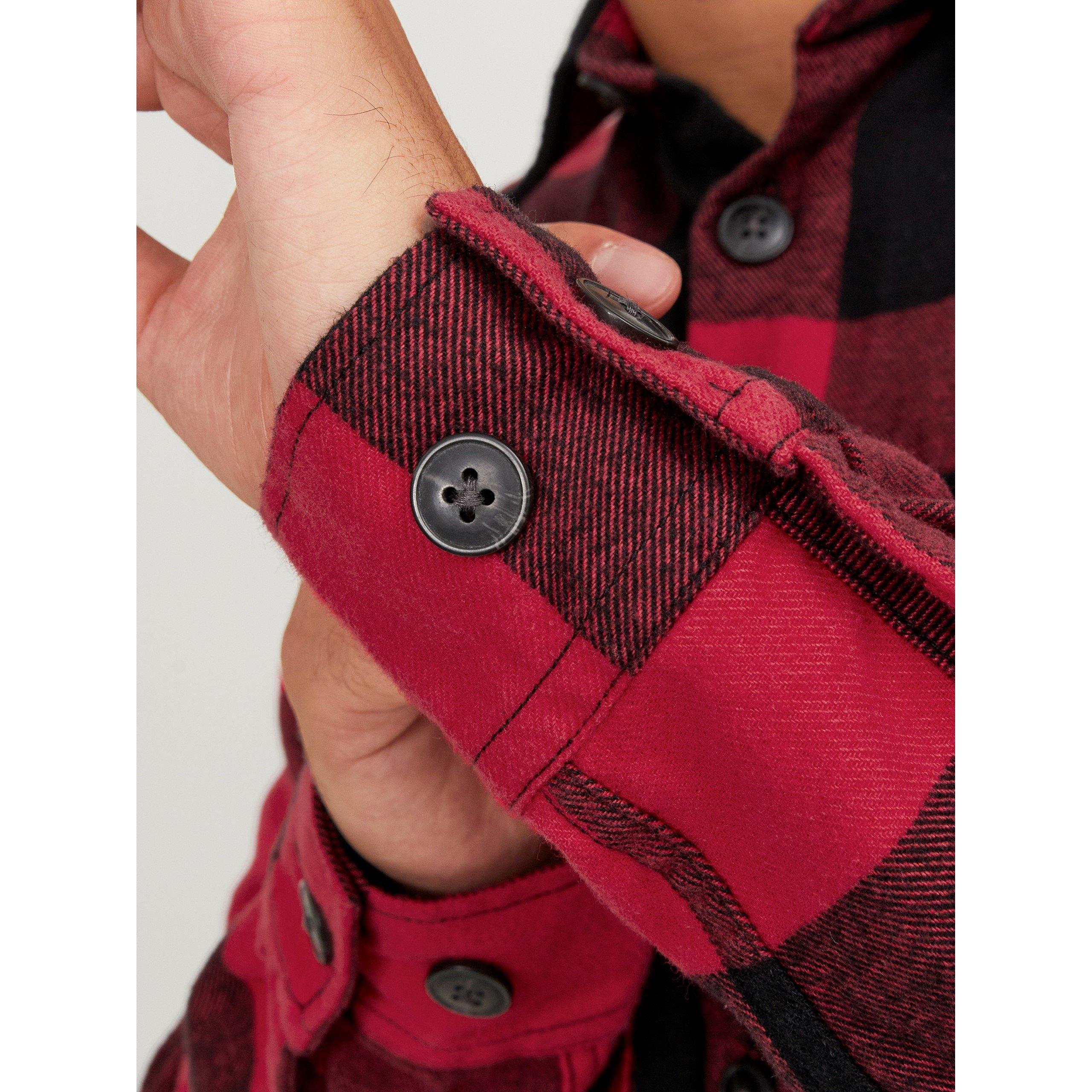 Jack and Jones Men's Buffalo Check Overshirt | USC