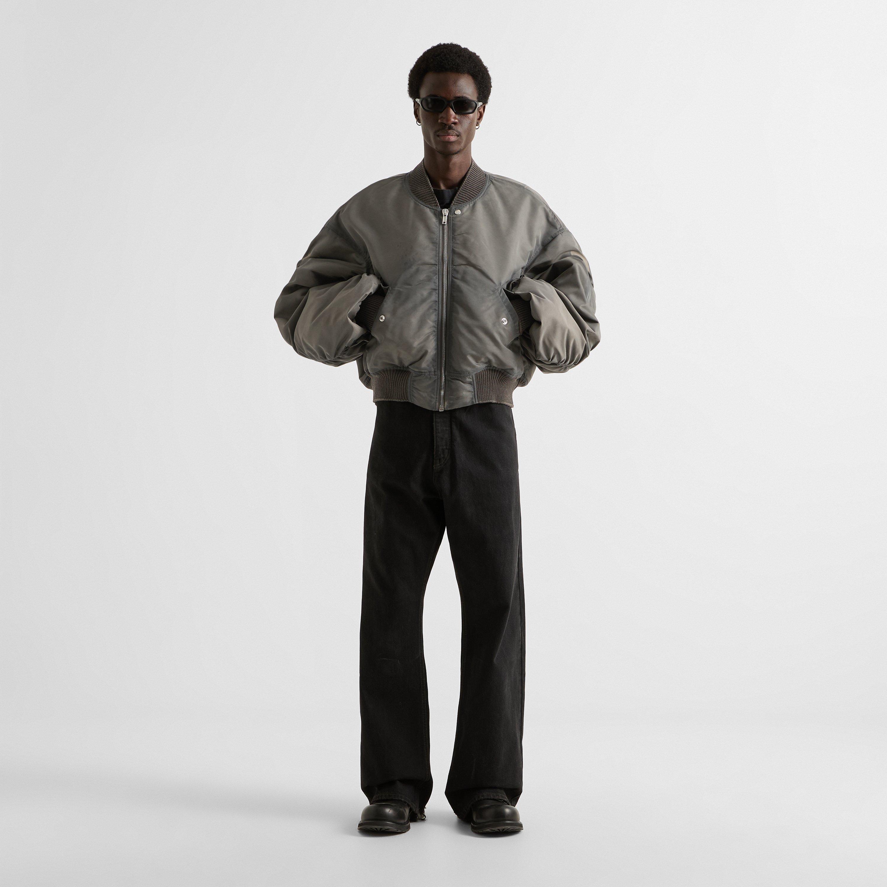 Dark Dust - Rick Owens - Men's Secchia Flight Oversized-Fit Bomber Jacket - 6