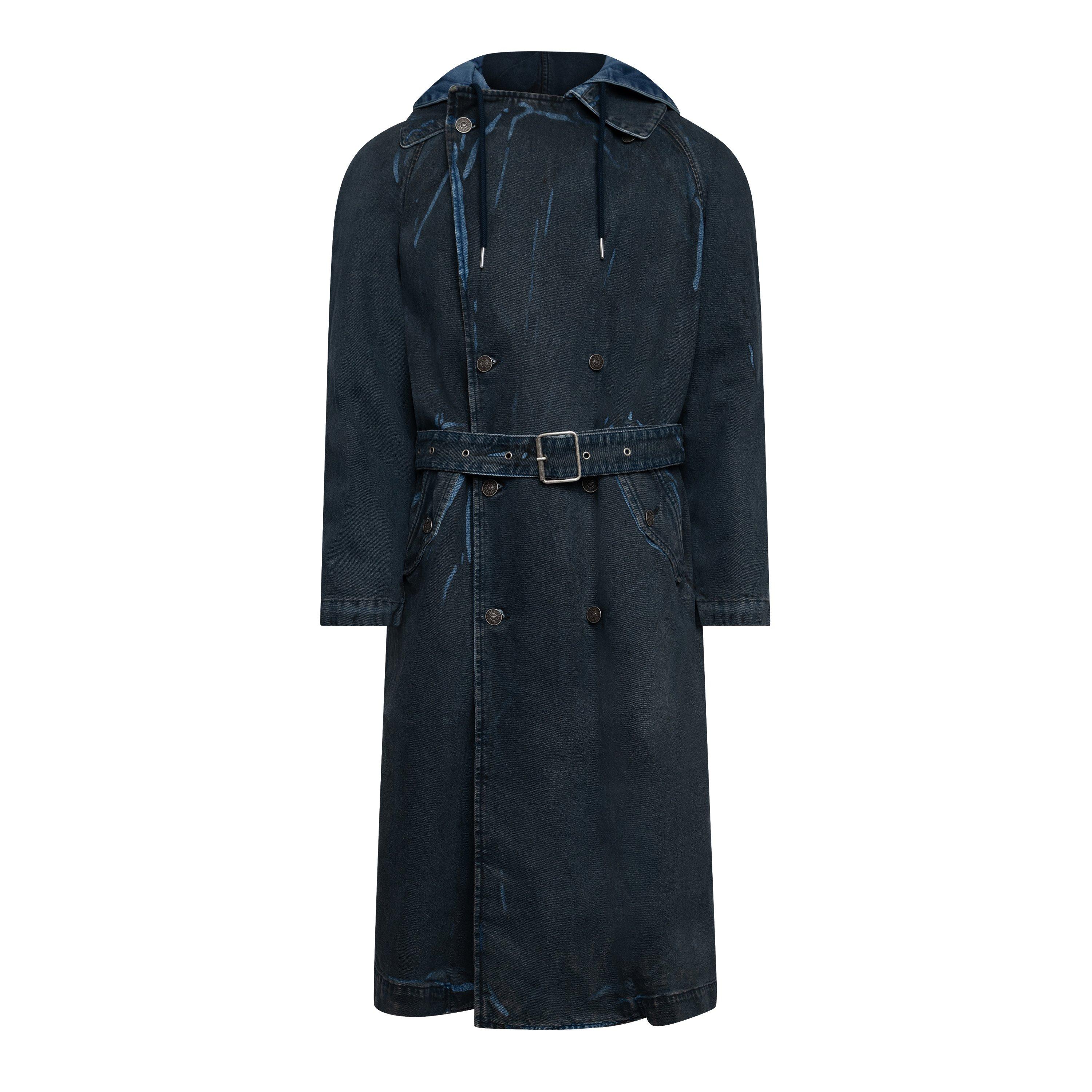Blue Denim - Diesel - Men's Matthew Trench Coat - 1