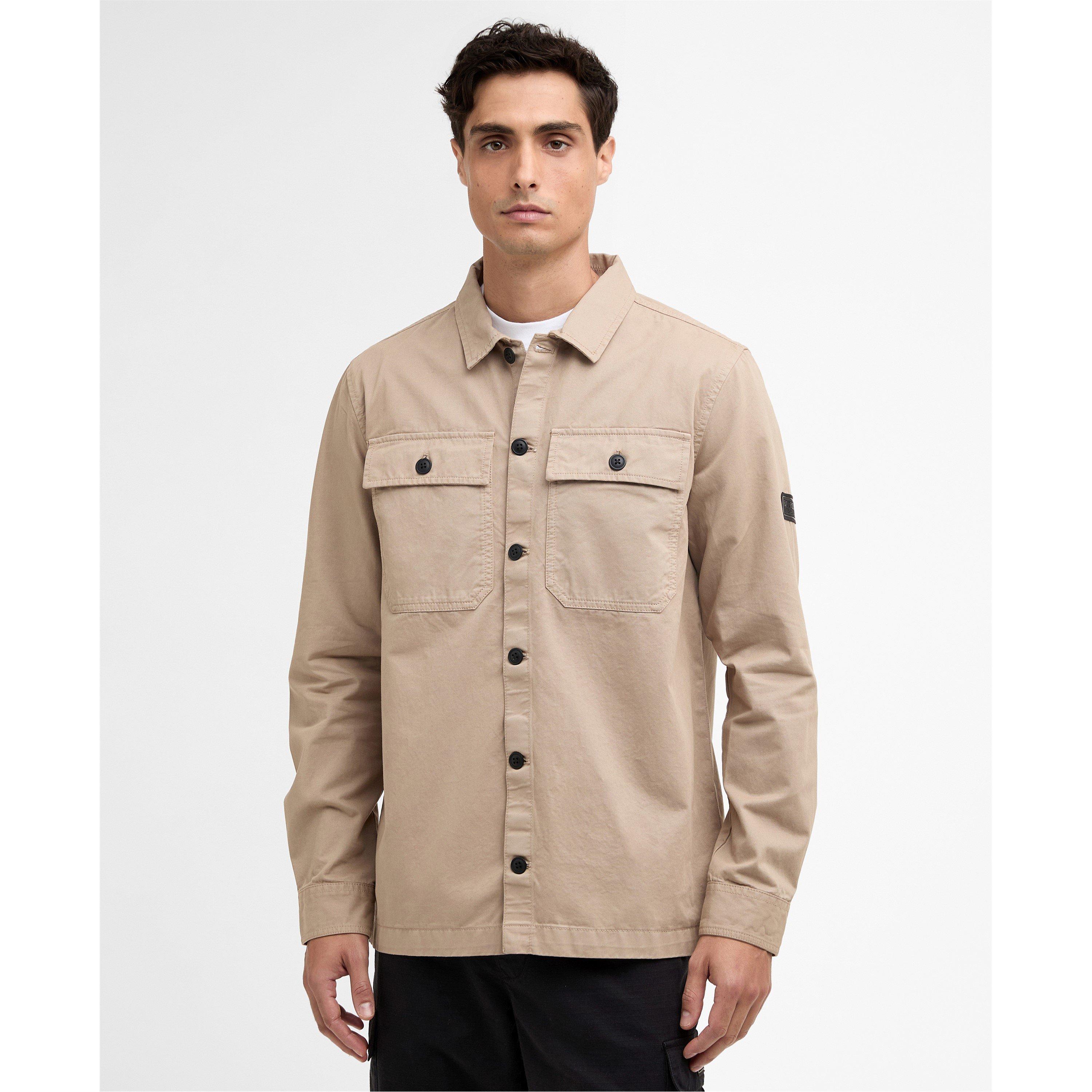 Coriander BE74 - Barbour International - Men's Arlo Cotton Long Sleeve Overshirt - 2