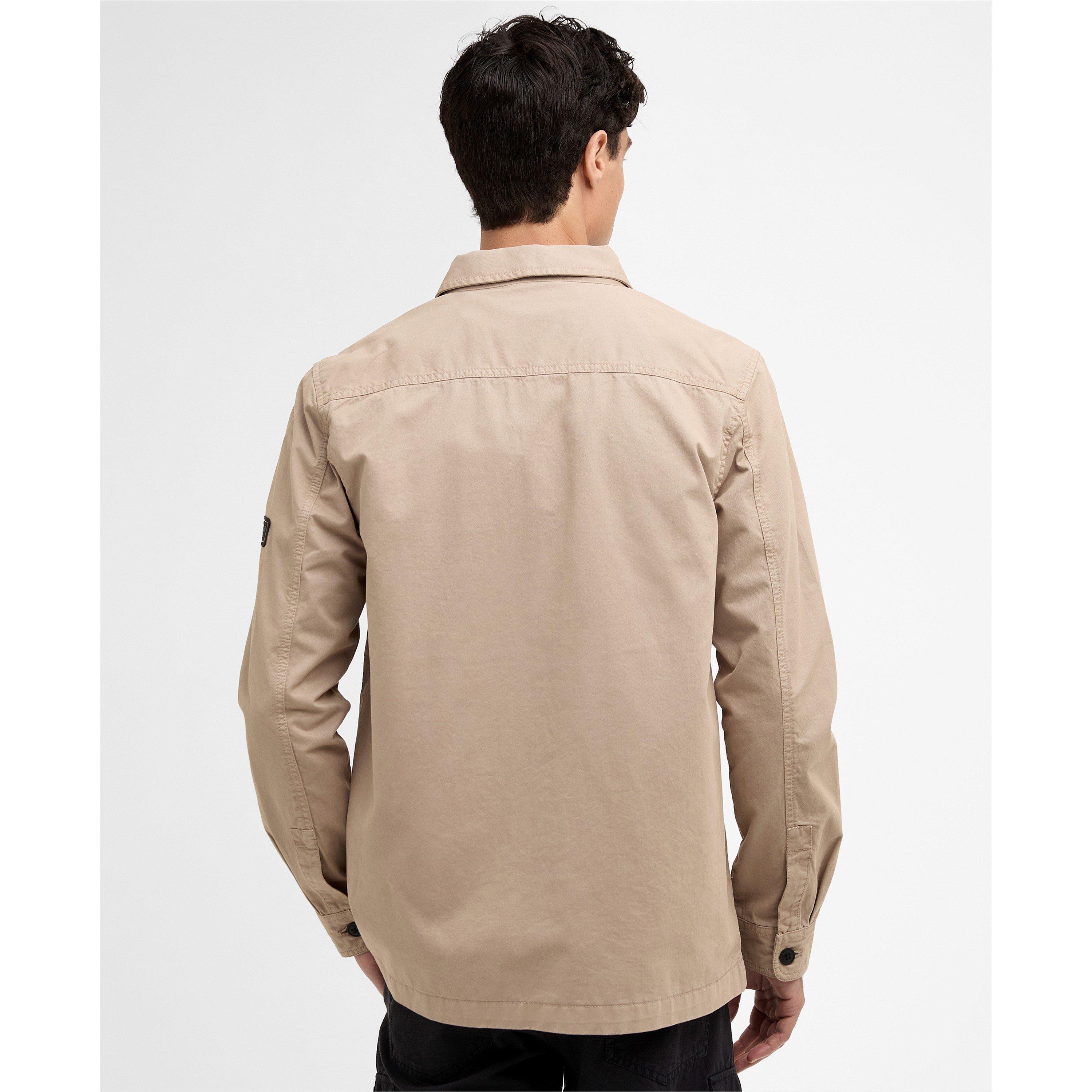 Coriander BE74 - Barbour International - Men's Arlo Cotton Long Sleeve Overshirt - 3