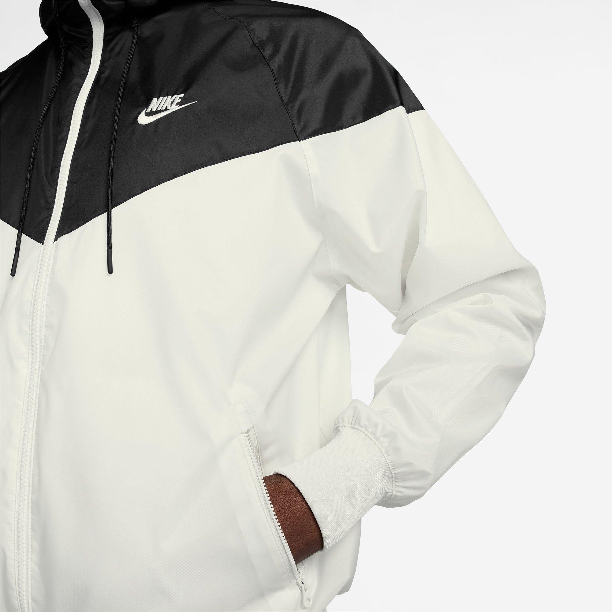 Sail/Black/Sail - Nike - Nike Sportswear Windrunner Mens Hooded Jacket - 3