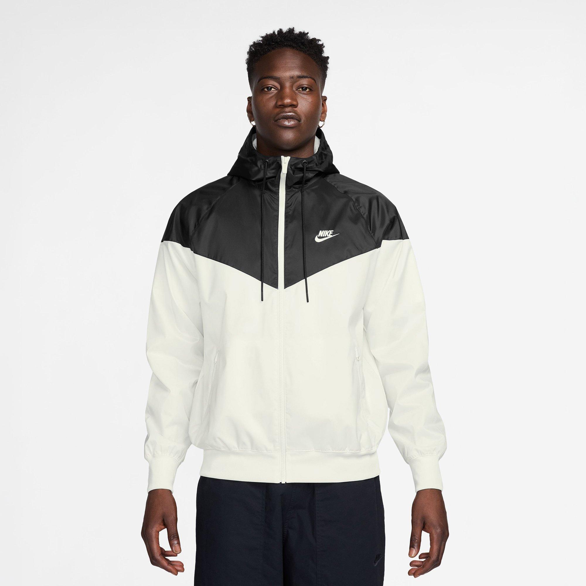Sail/Black/Sail - Nike - Nike Sportswear Windrunner Mens Hooded Jacket - 4