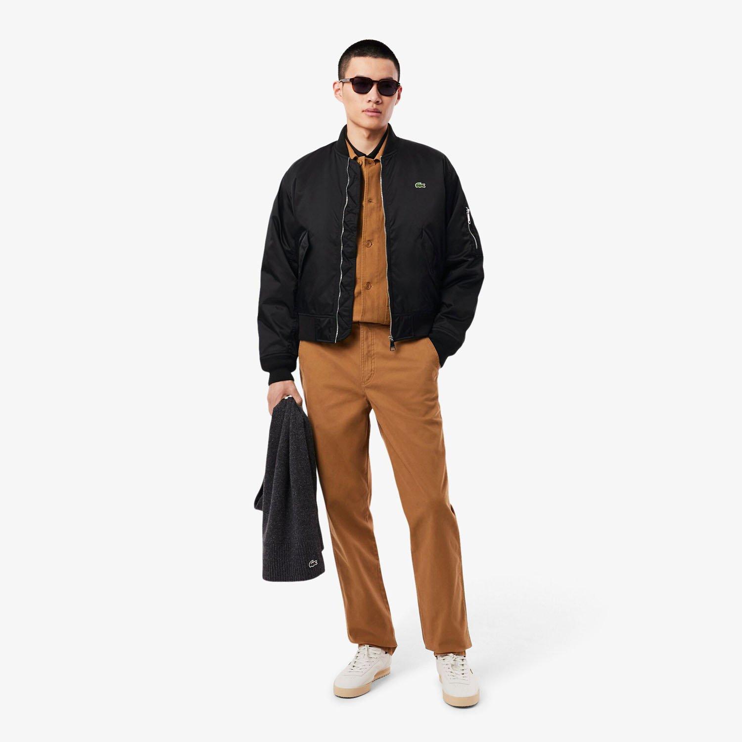 Black - Lacoste - Lacoste Bomber Jkt Sn99 - 4