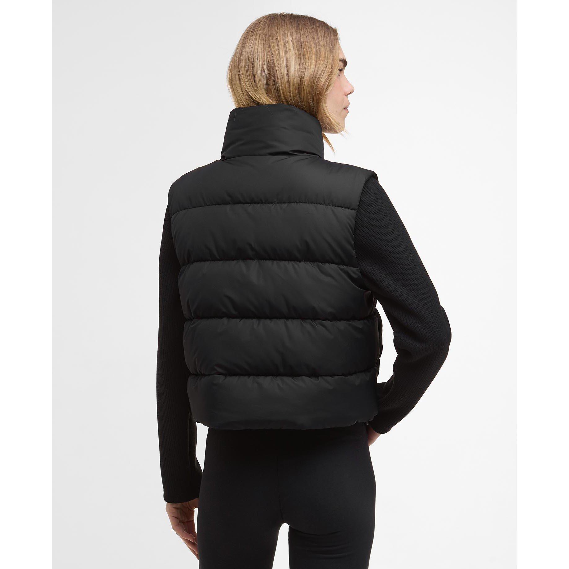 Black - Barbour International - Women's San Telmo Quilted Hybrid Jacket - 3