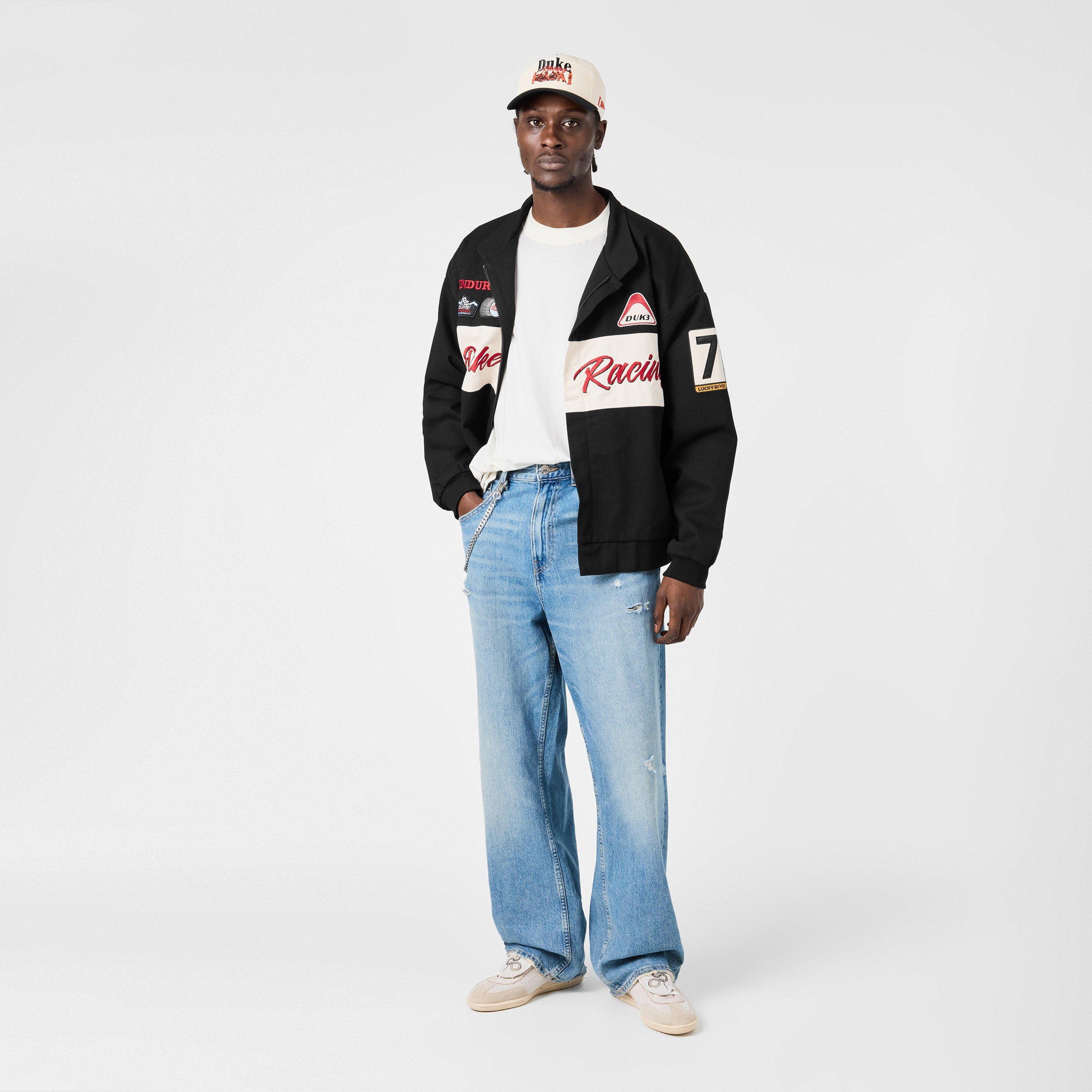 Vintage Black - Duke and Dexter - Men's Bomber Jacket - 6