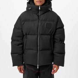 Off White Patch Puffer Jacket