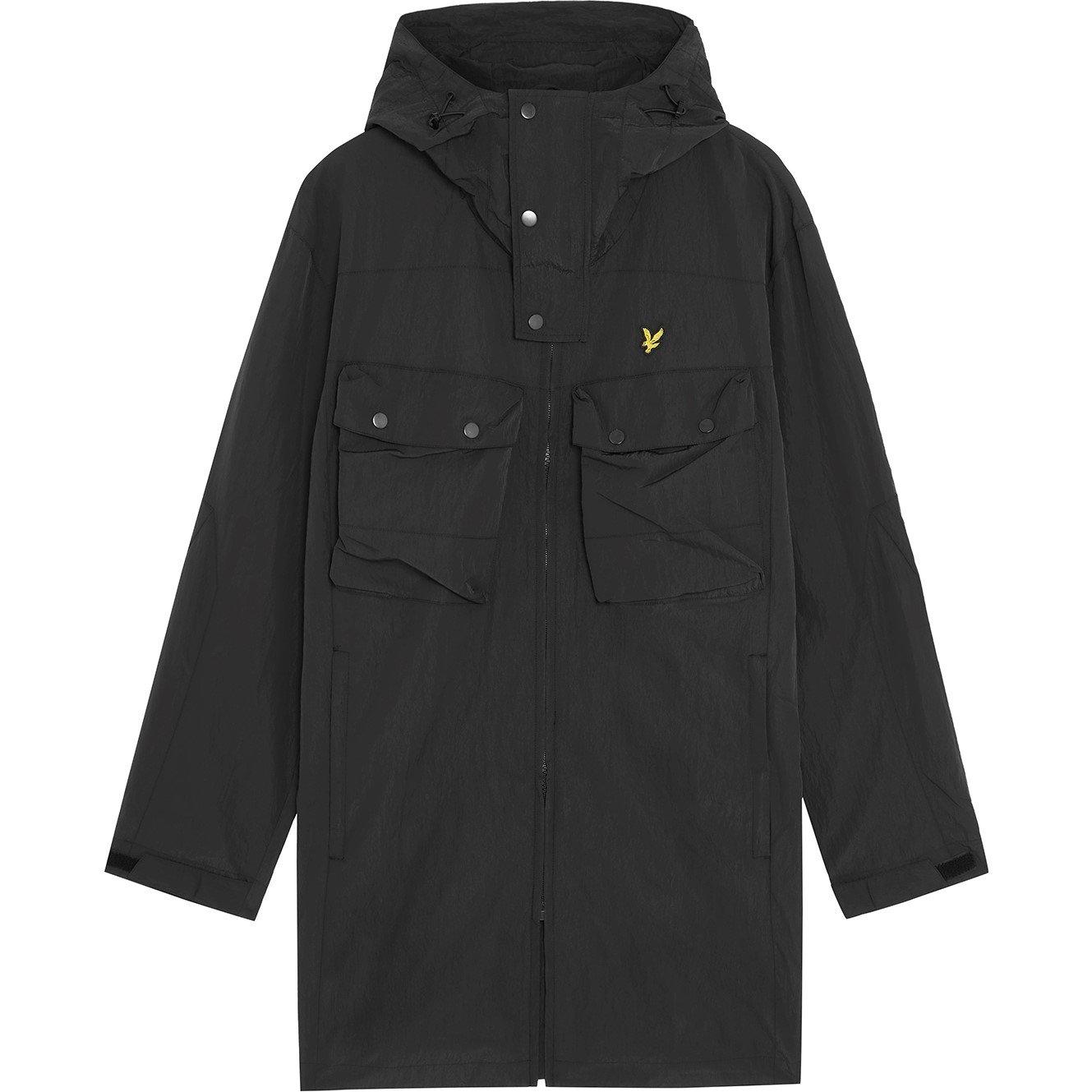 Lyle And Scott Men's Guard Parka - Black Ice X002 - L