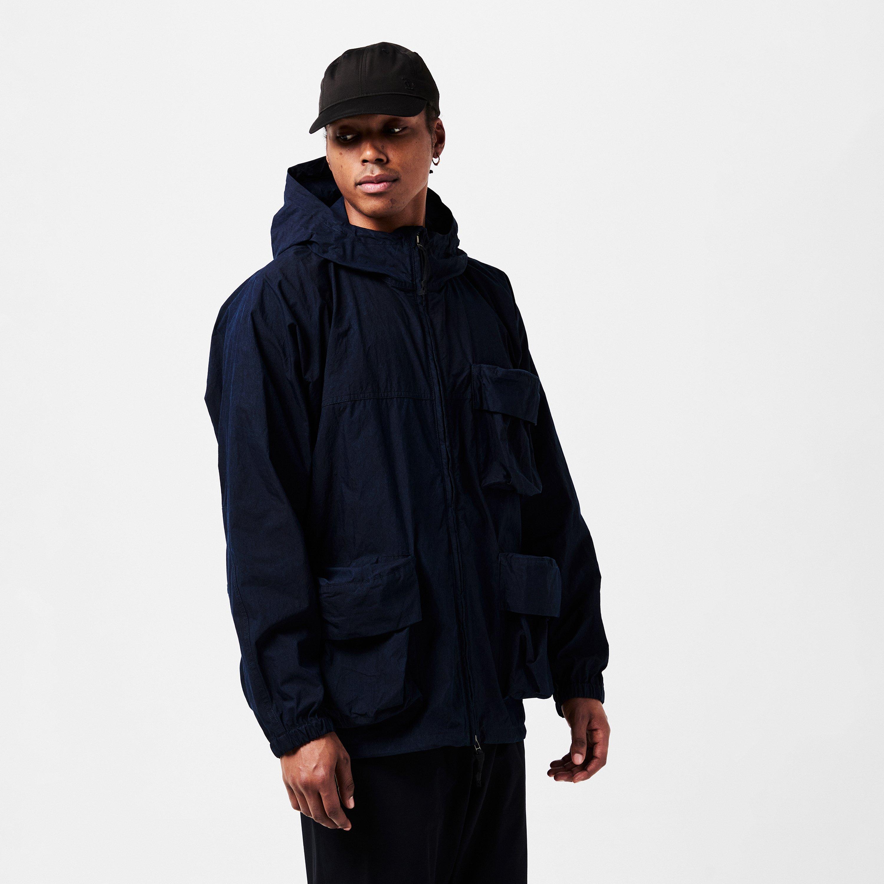 Navy - Snow Peak - Men's Indigo Cotton Parka - 3