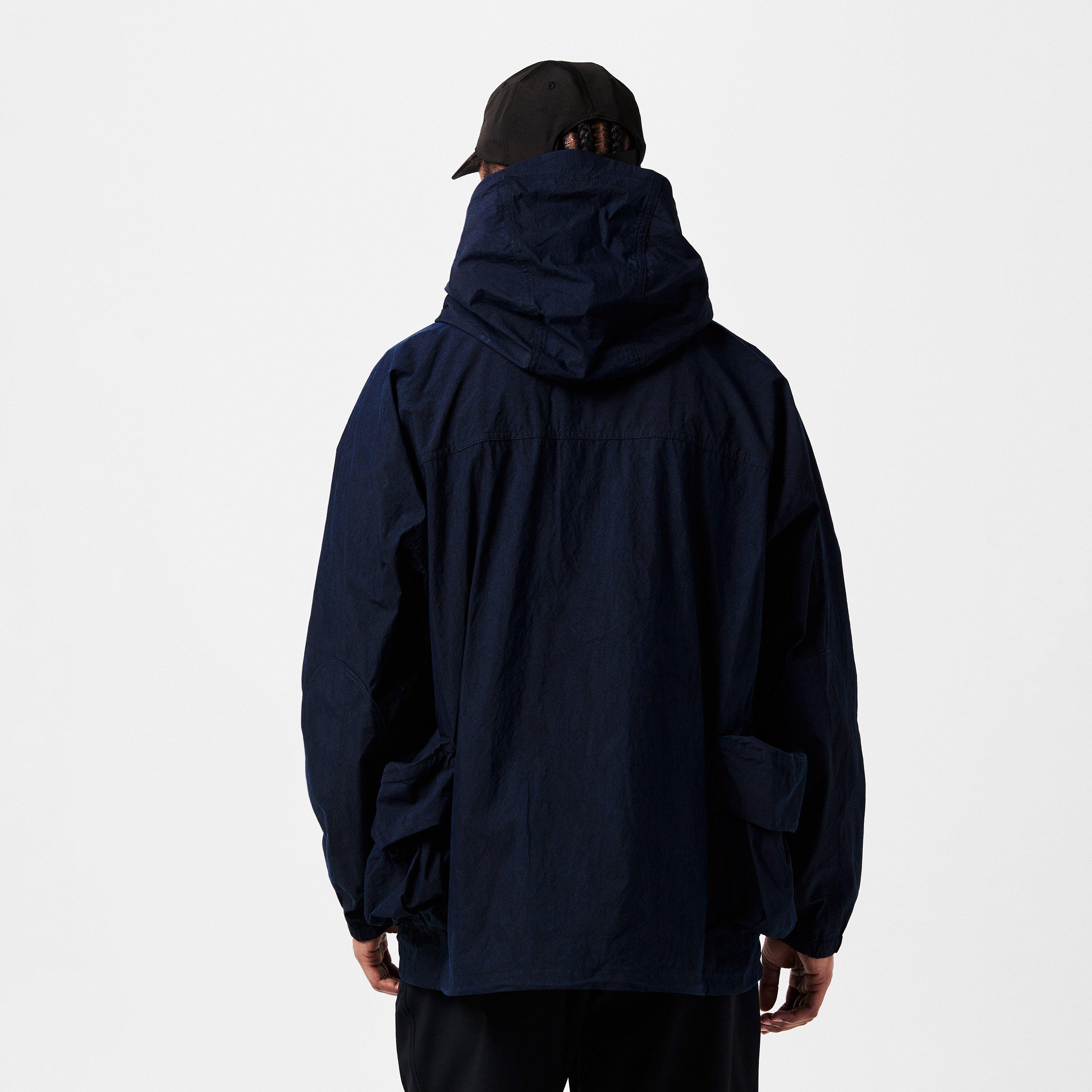 Navy - Snow Peak - Men's Indigo Cotton Parka - 4