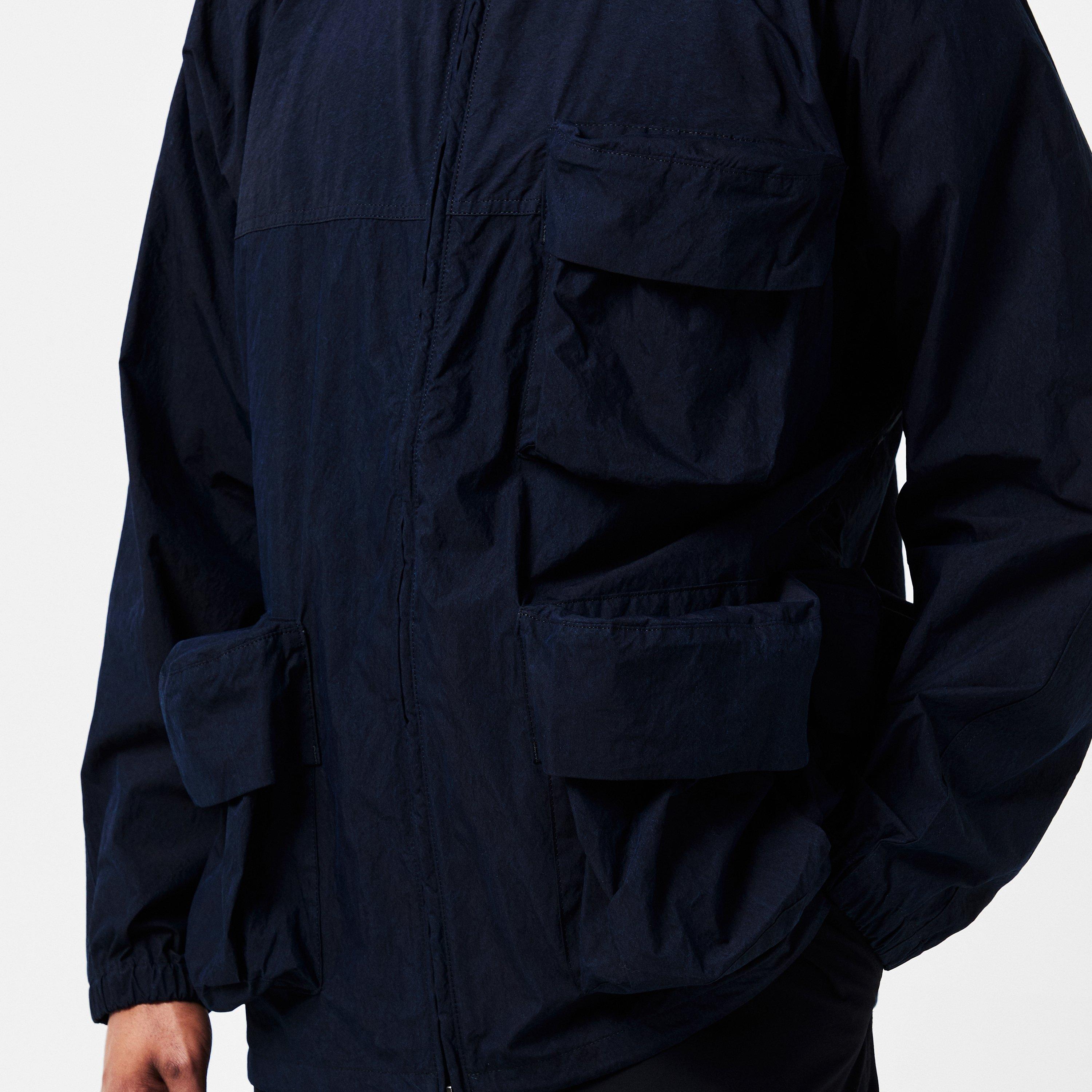 Navy - Snow Peak - Men's Indigo Cotton Parka - 5