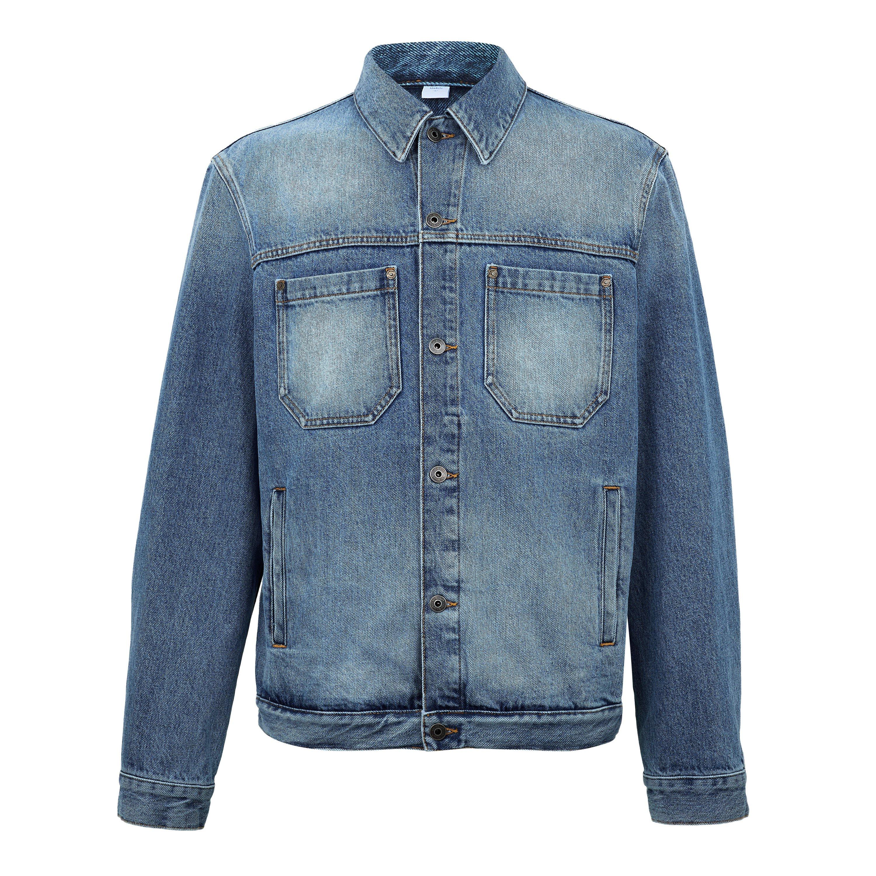 Off White Off Half Arr Jacket Sn61 - Med Blue 4000 - S