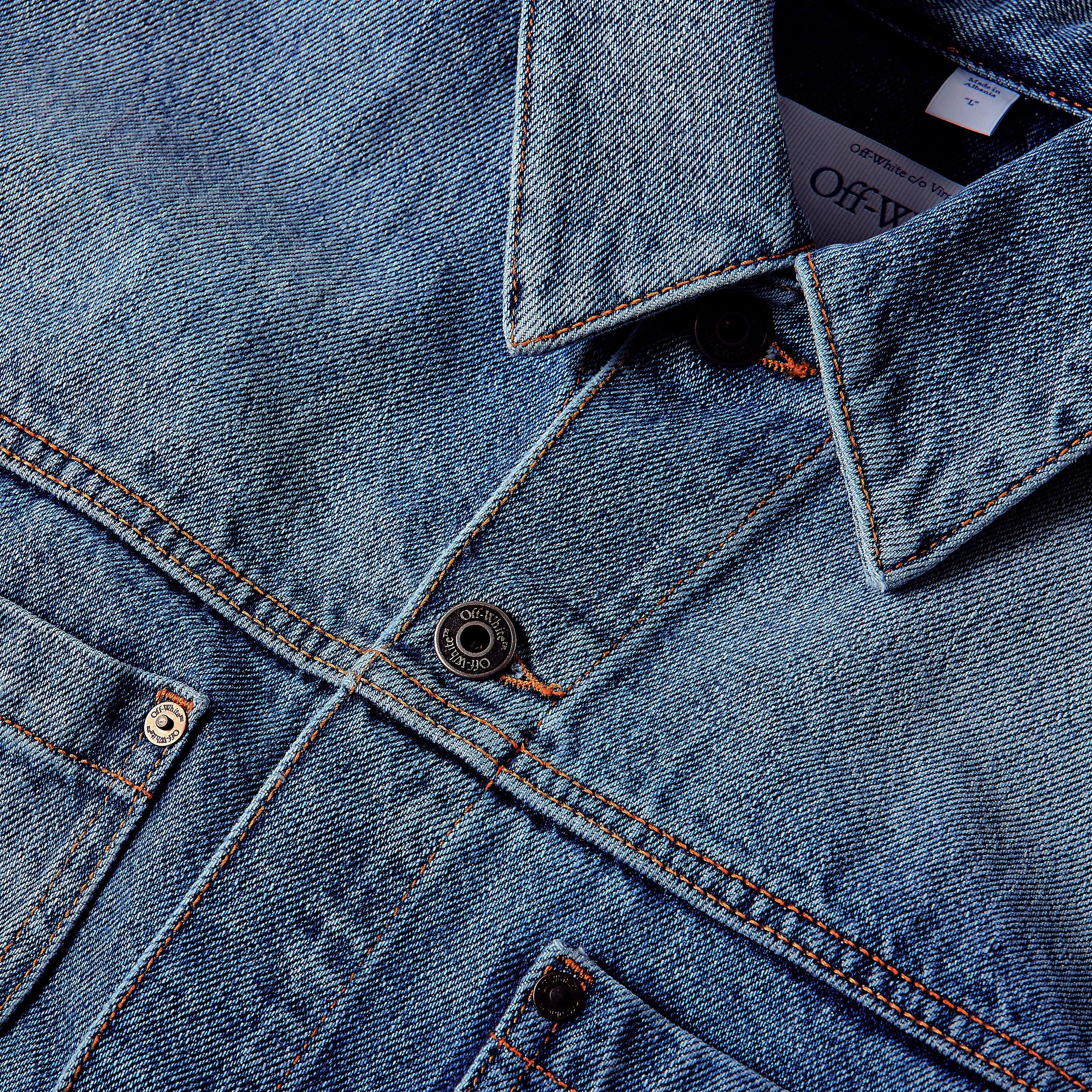 Med Blue 4000 - Off White - Off Half Arr Jacket Sn61 - 3