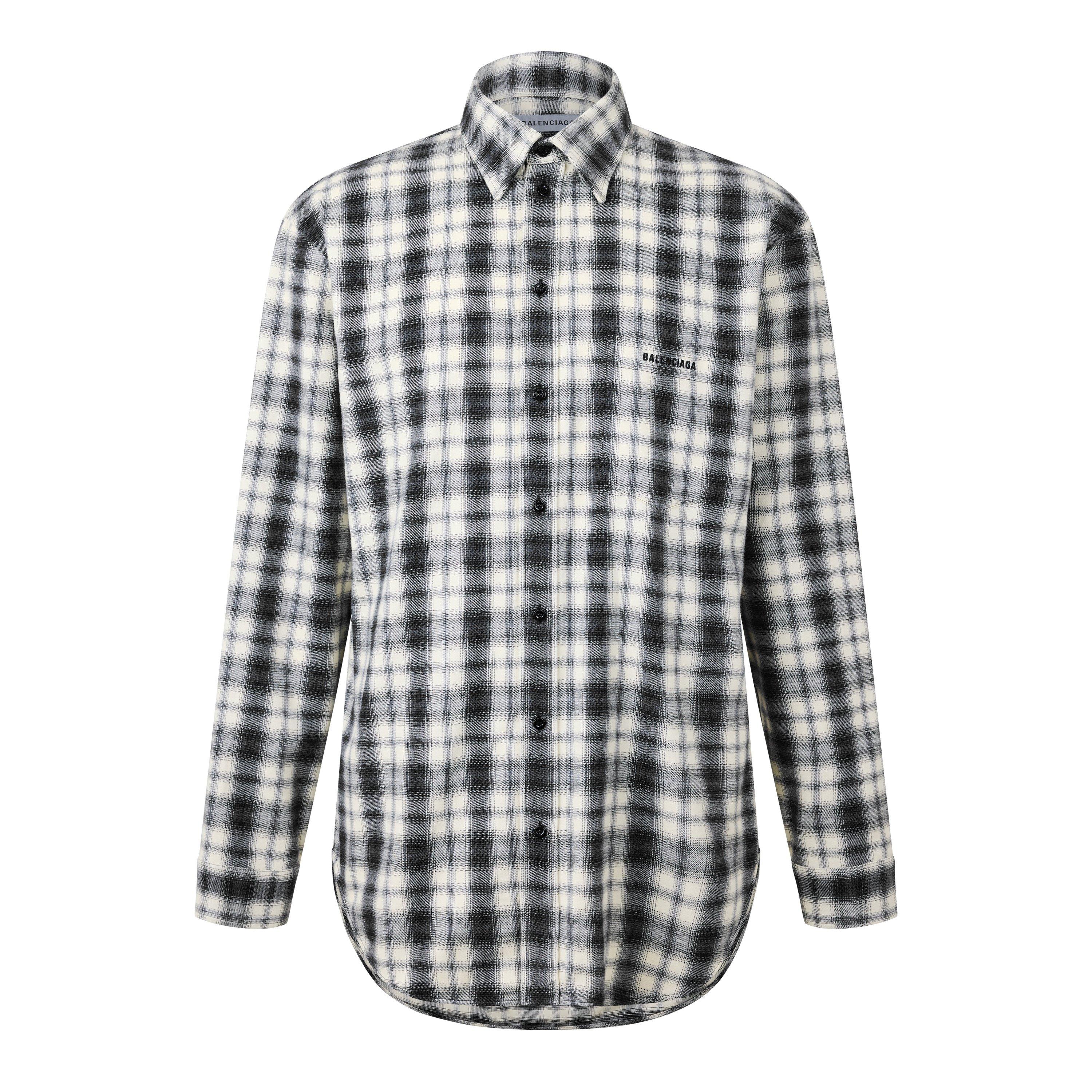 Balenciaga Bal Check Flannel Sn64