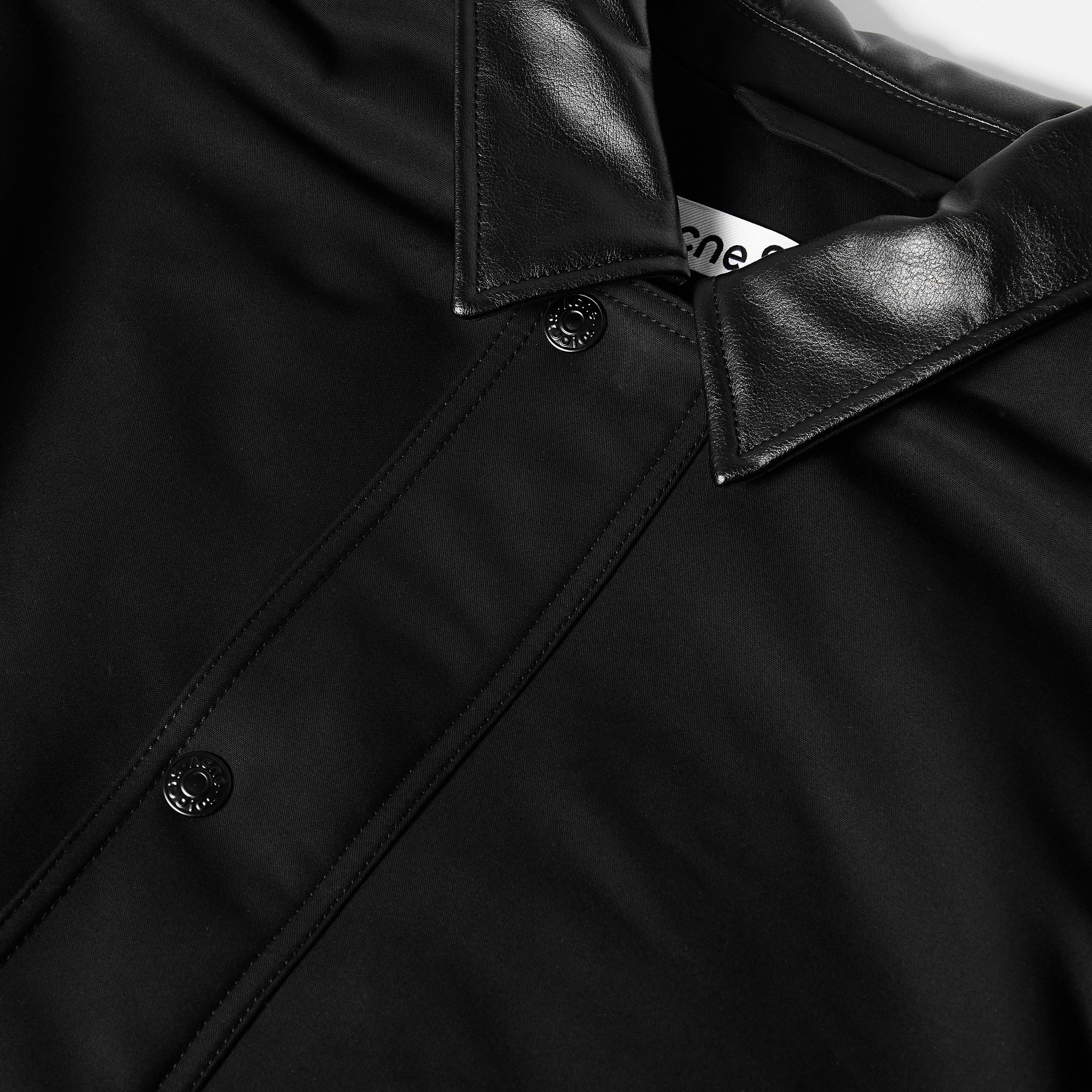 Black - Acne Studios - Mens Twill Bomber Jacket - 3