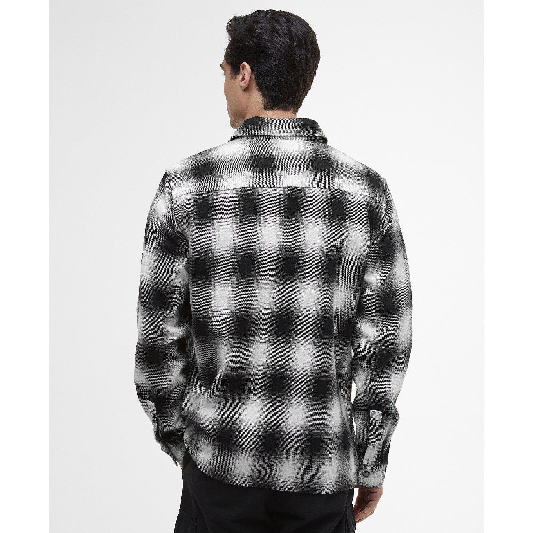 Black BK11 - Barbour International - Men's Carlisle Long Sleeve Overshirt - 3