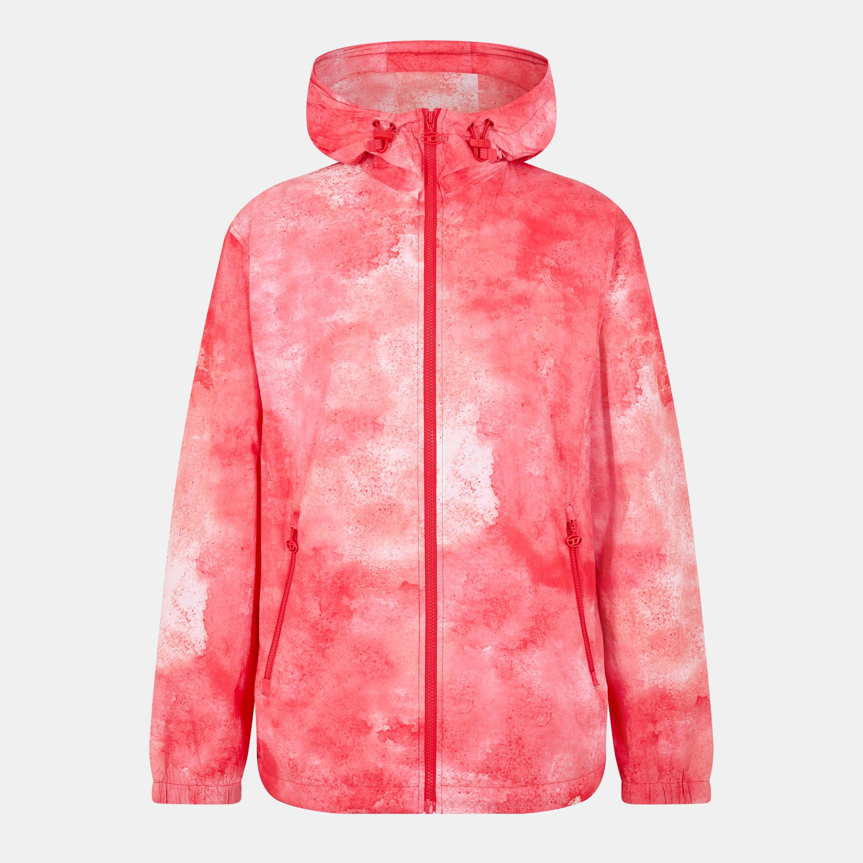 Racing Red - Diesel - Men's Leather Jacket - 1