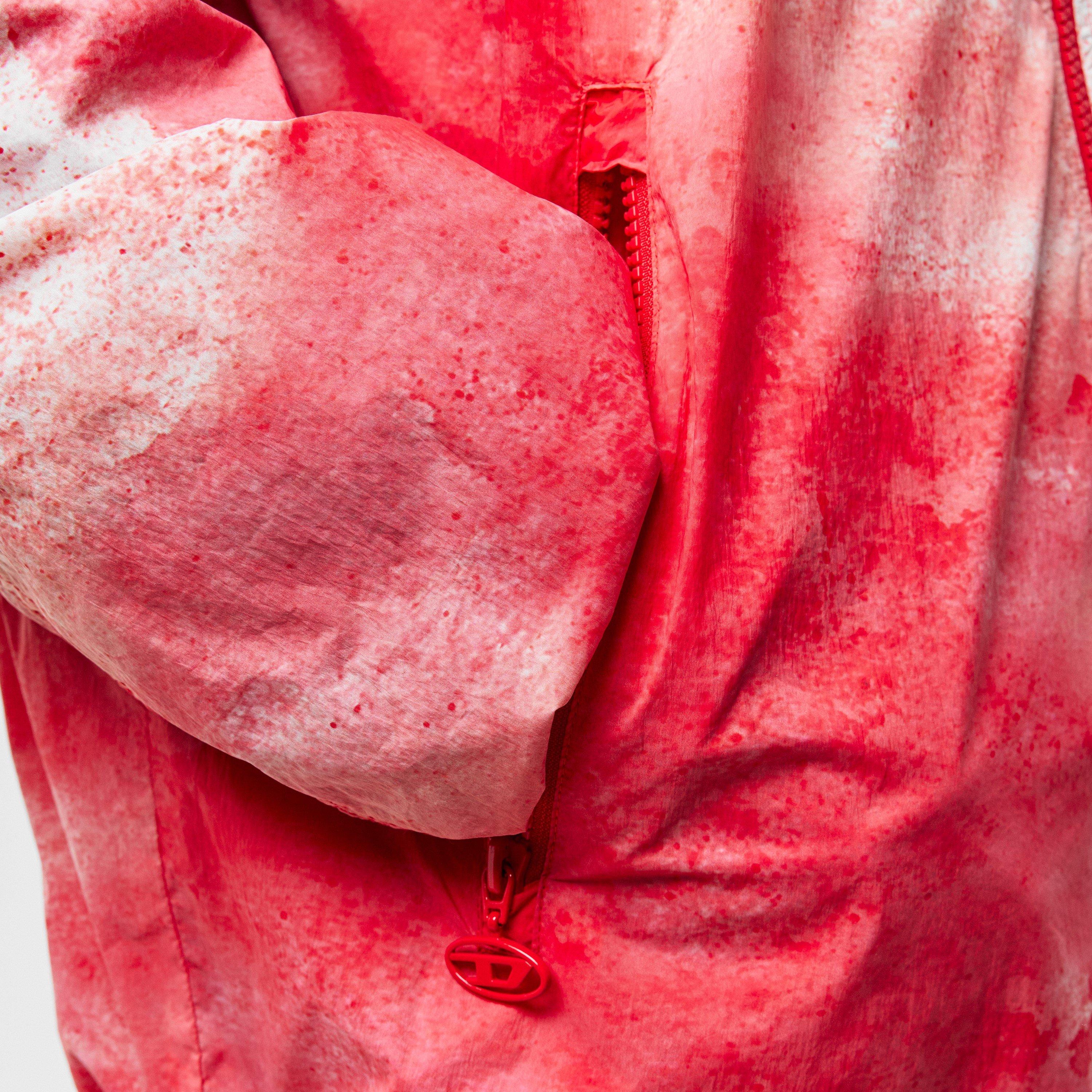 Racing Red - Diesel - Men's Leather Jacket - 5