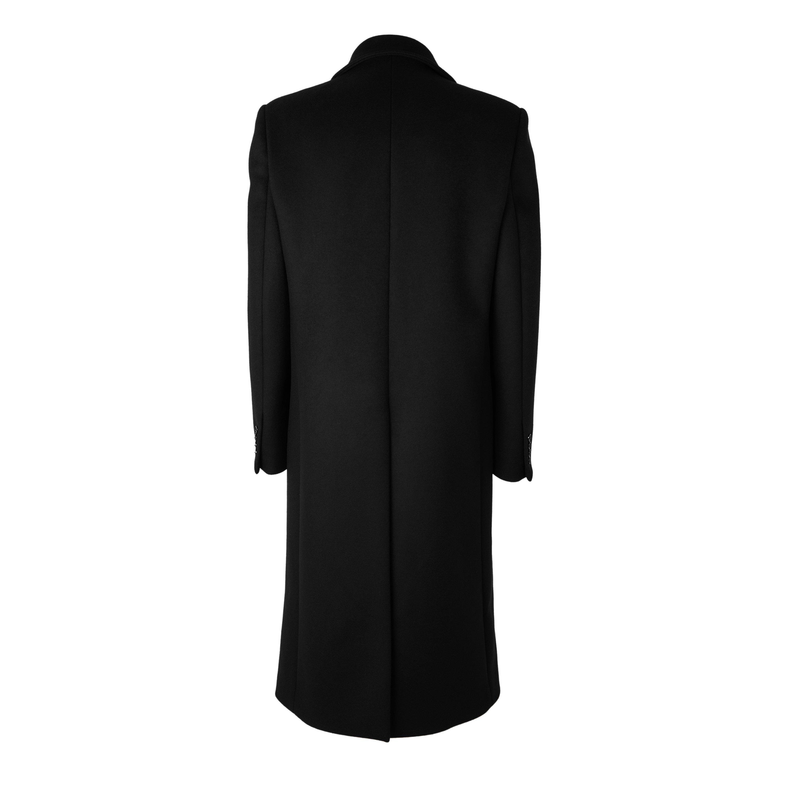 Black - Balenciaga - Bal Wool Ovrcoat Sn63 - 2