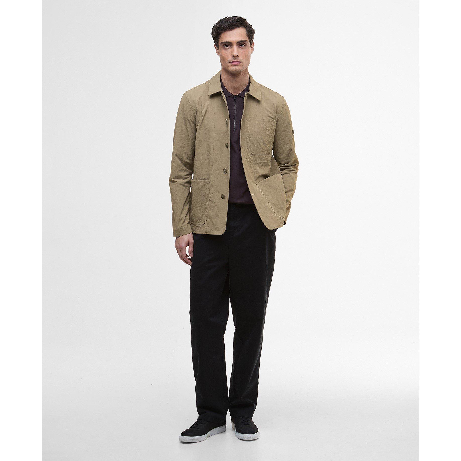 Brindle ST59 - Barbour International - Men's Douglas Long Sleeve Overshirt - 6