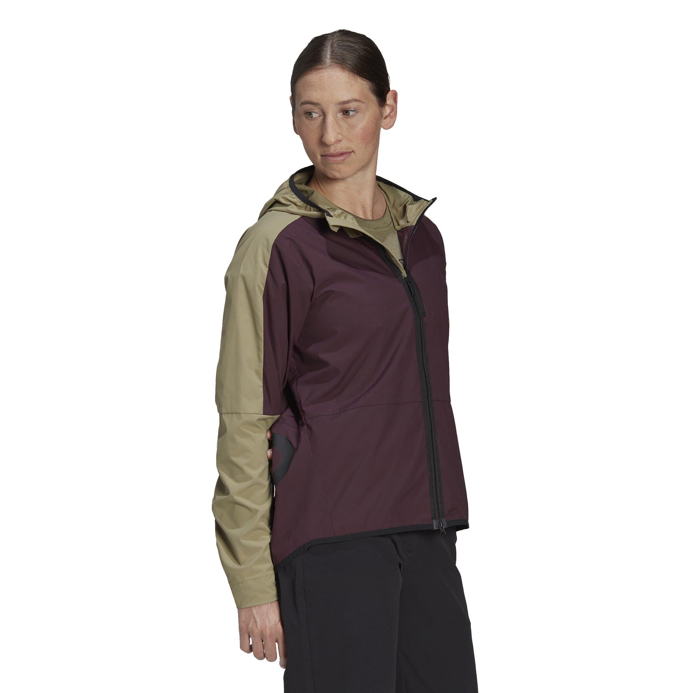 Maroon/Beige - Five Ten - WIND.RDY Recycled Polyester Windbreaker - 4