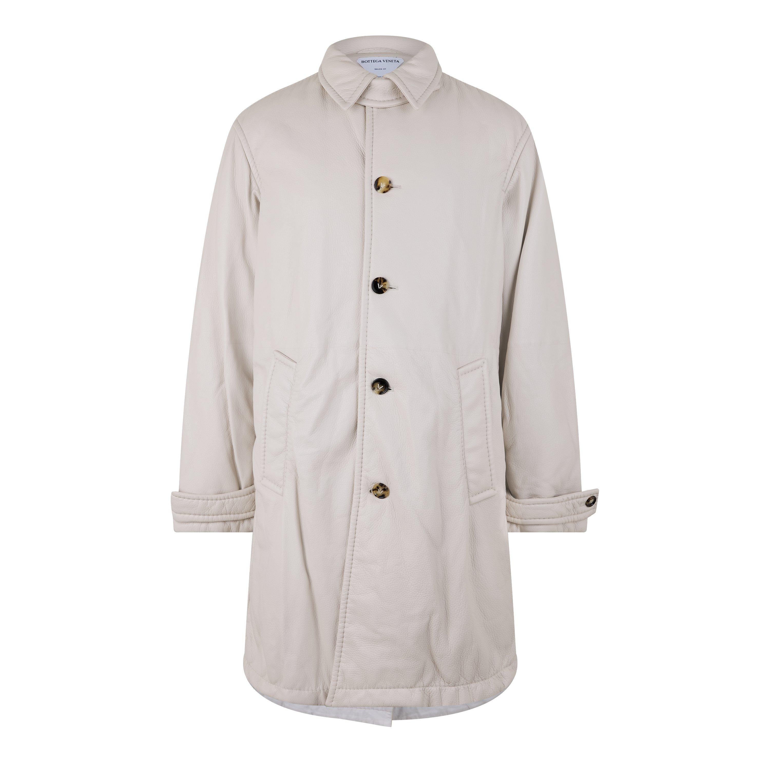 Mist - Bottega Veneta - Men's Full-Grain Leather Slim Fit Jacket - 1