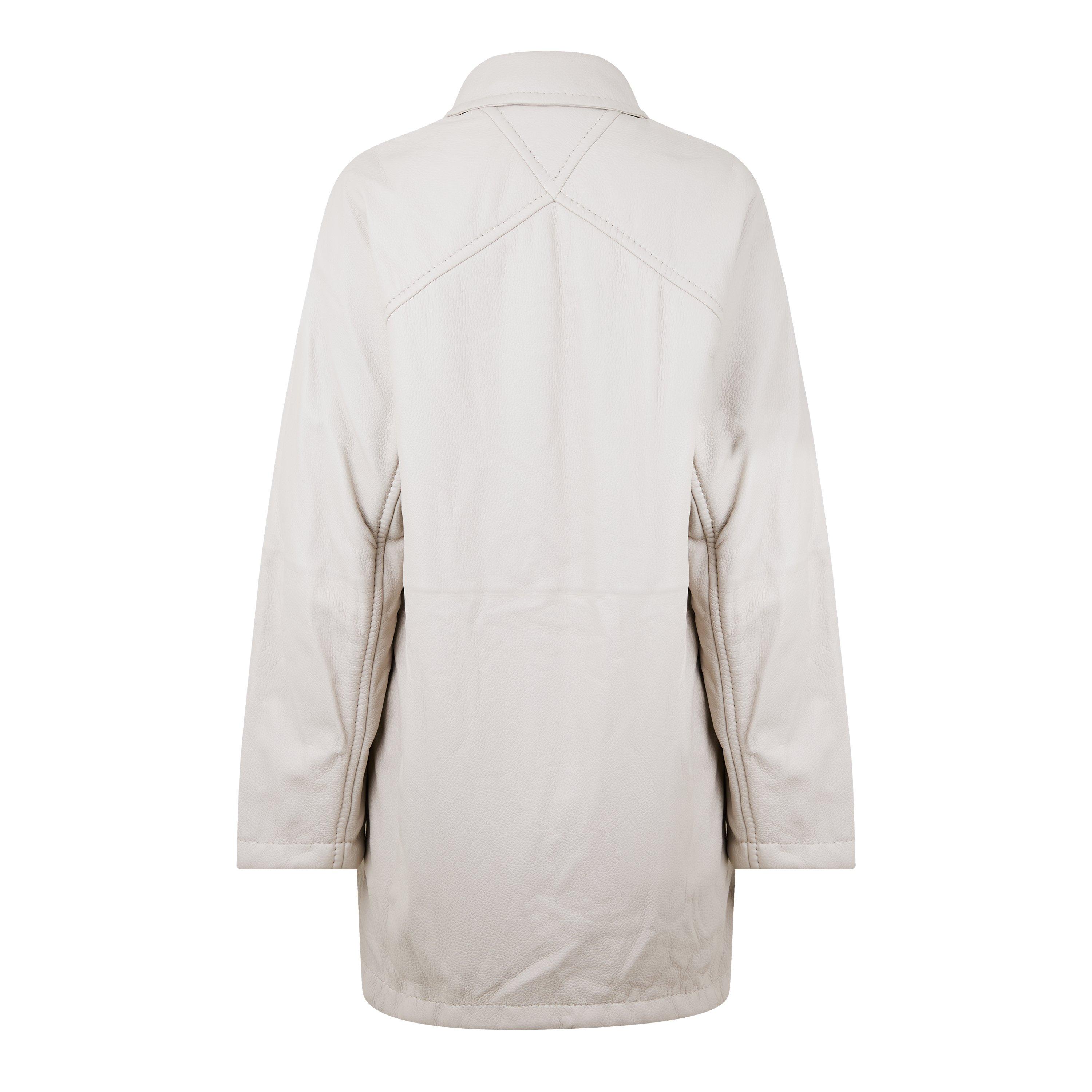 Mist - Bottega Veneta - Women's Leather Tailored Jacket - 2