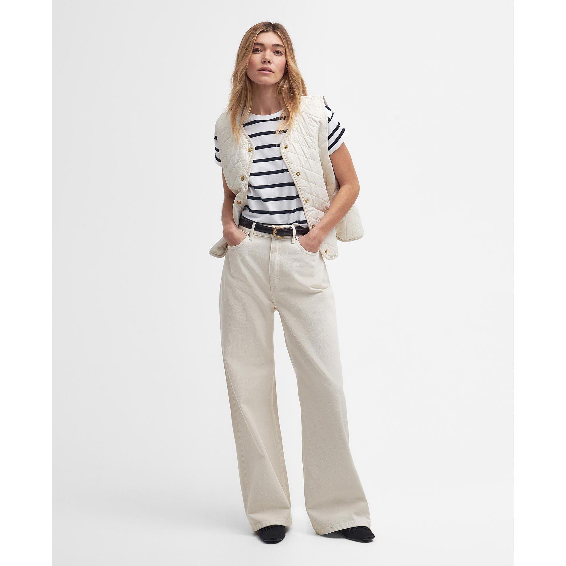 Salt - Barbour - Women's Hannah Quilted Sleeveless Gilet - 3