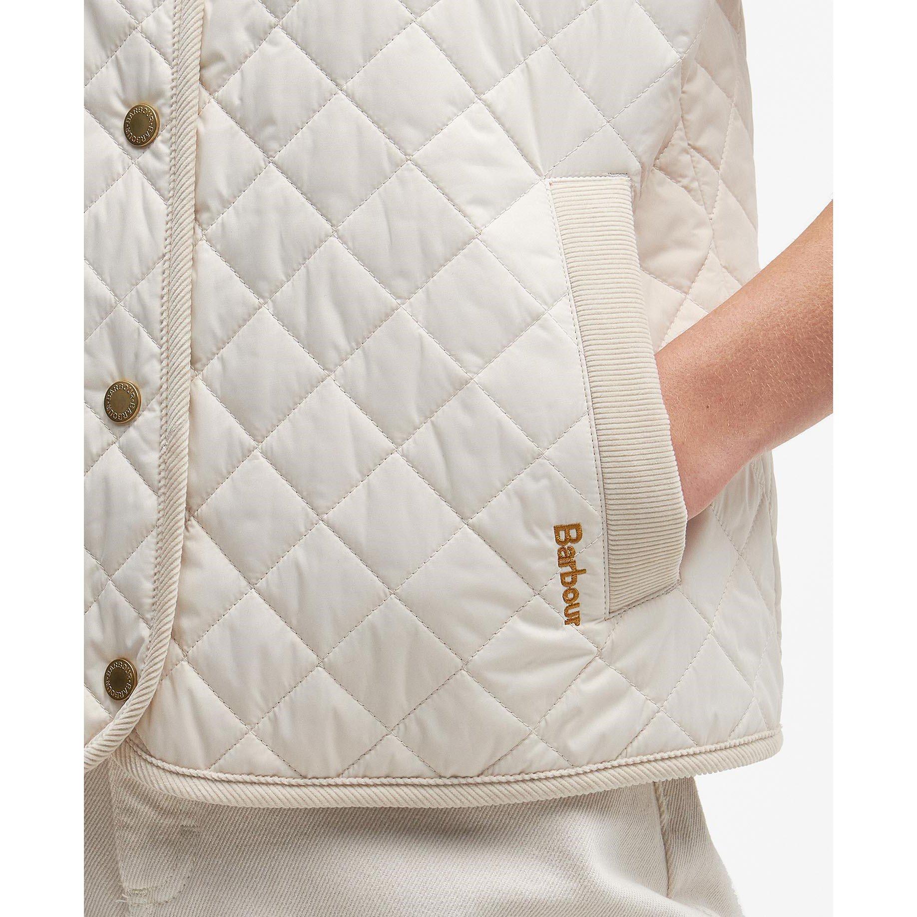 Salt - Barbour - Women's Hannah Quilted Sleeveless Gilet - 5