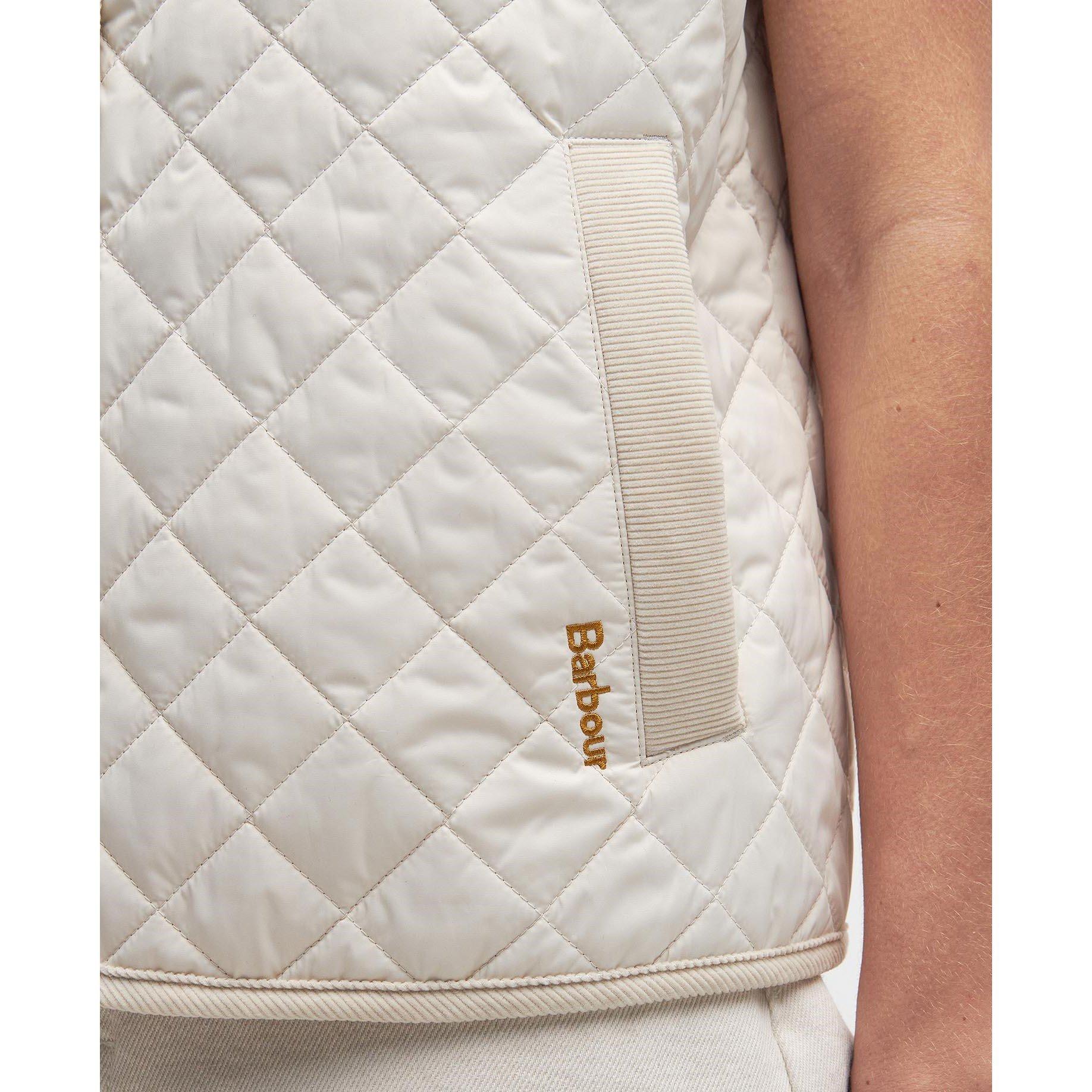 Salt - Barbour - Women's Hannah Quilted Sleeveless Gilet - 6