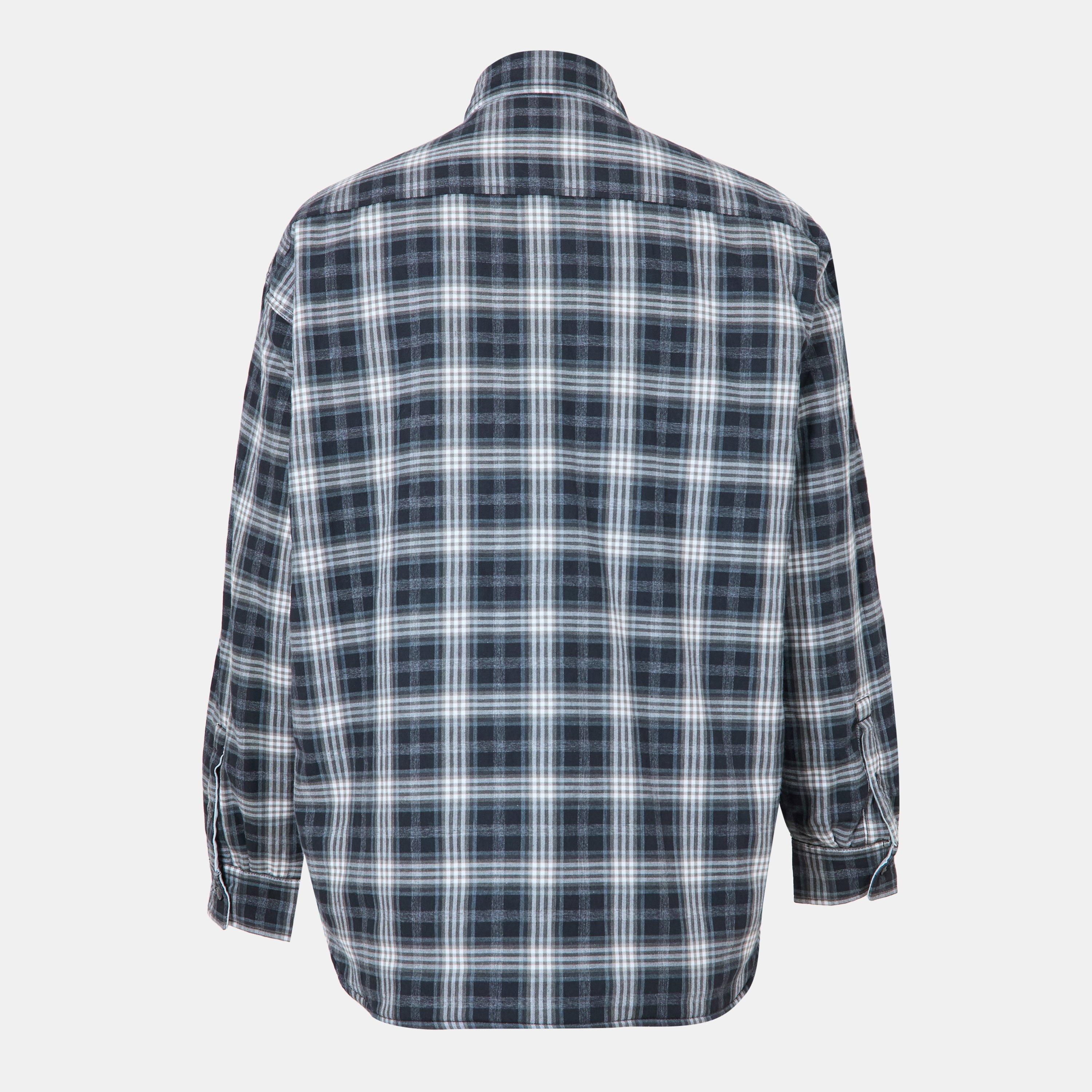 Black Black - Diesel - Men's  Structured Utility Overshirt - 2