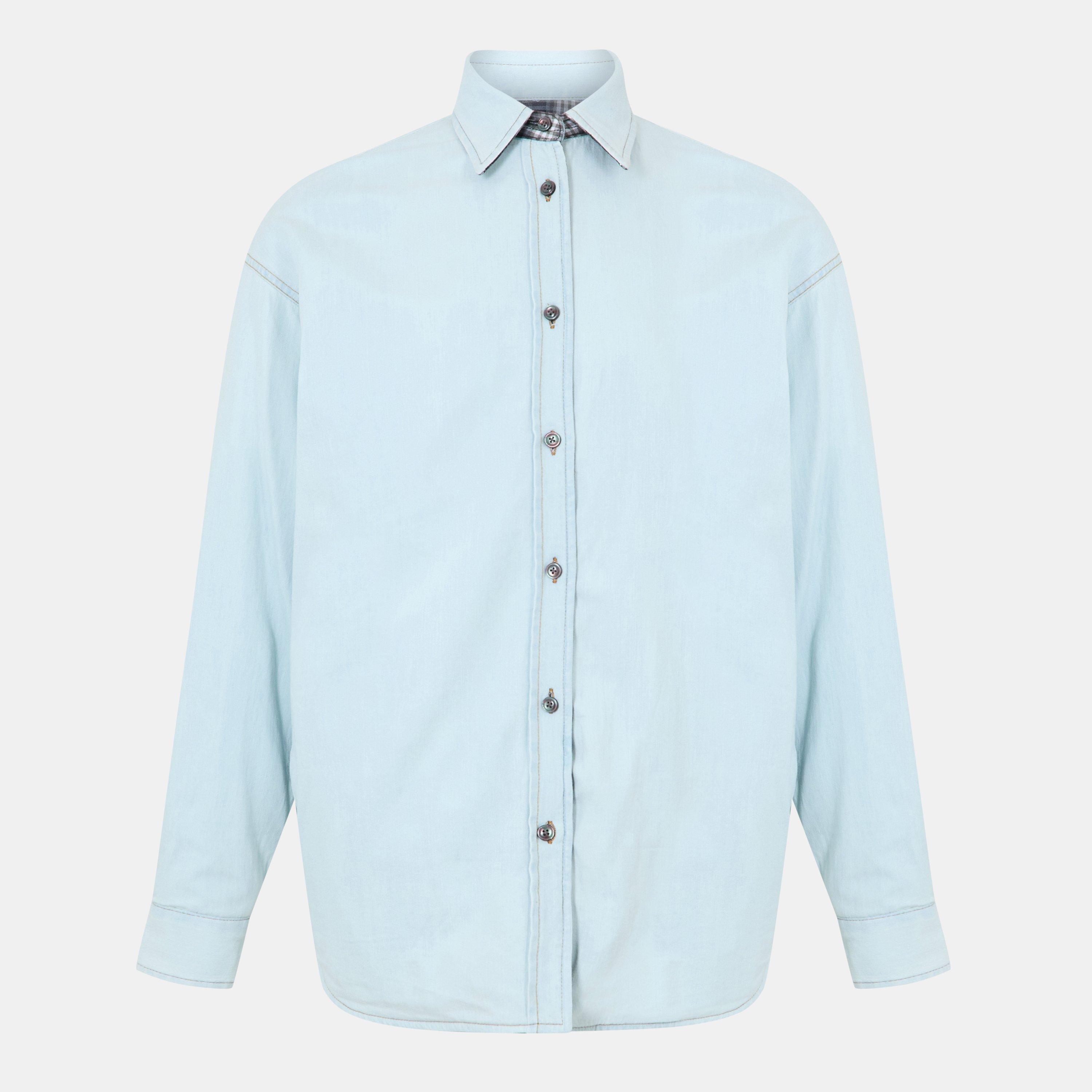 Black Black - Diesel - Men's  Structured Utility Overshirt - 7