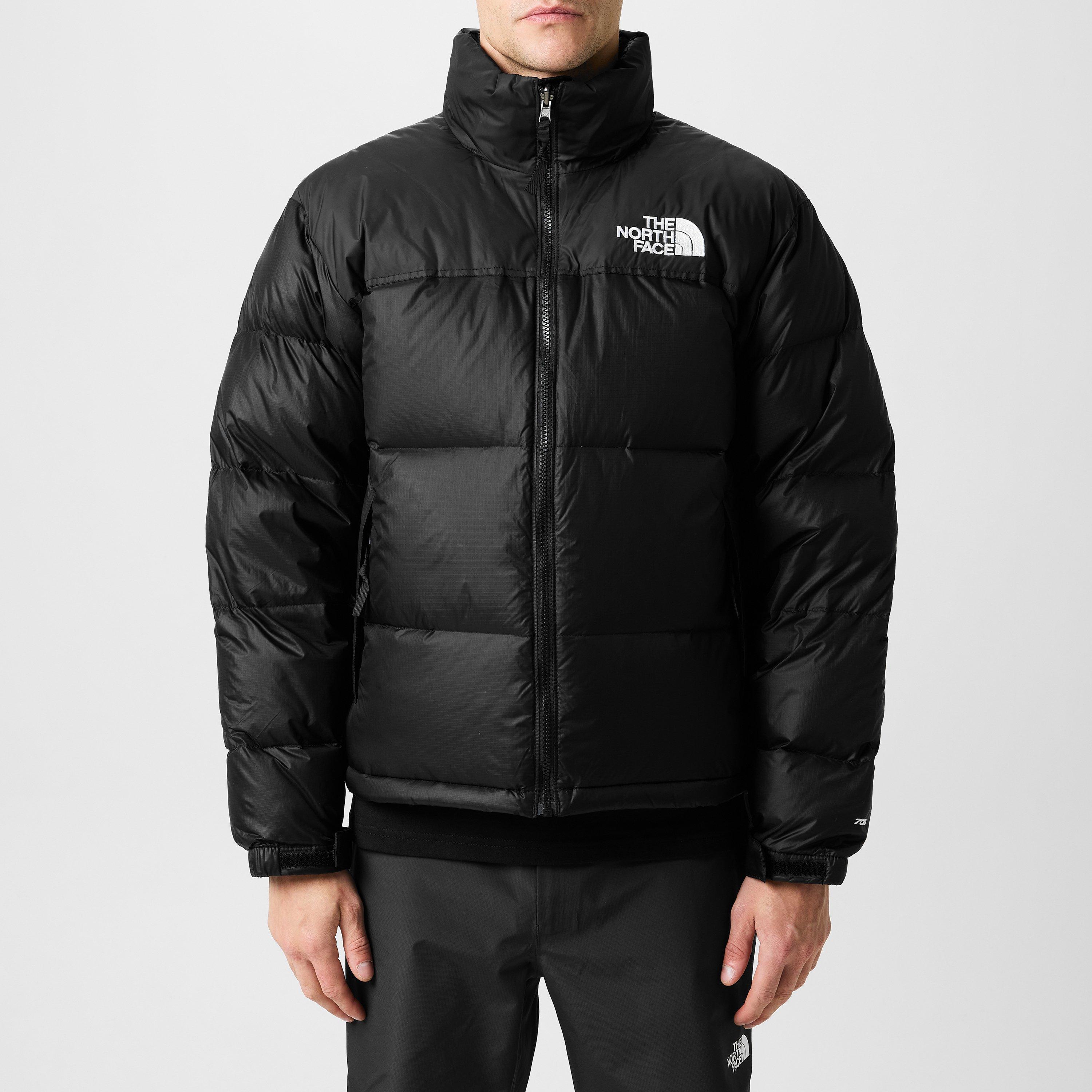 TNF Black - The North Face - Men's 1996 Retro Nuptse Goose Down Short Puffer Jacket - 3