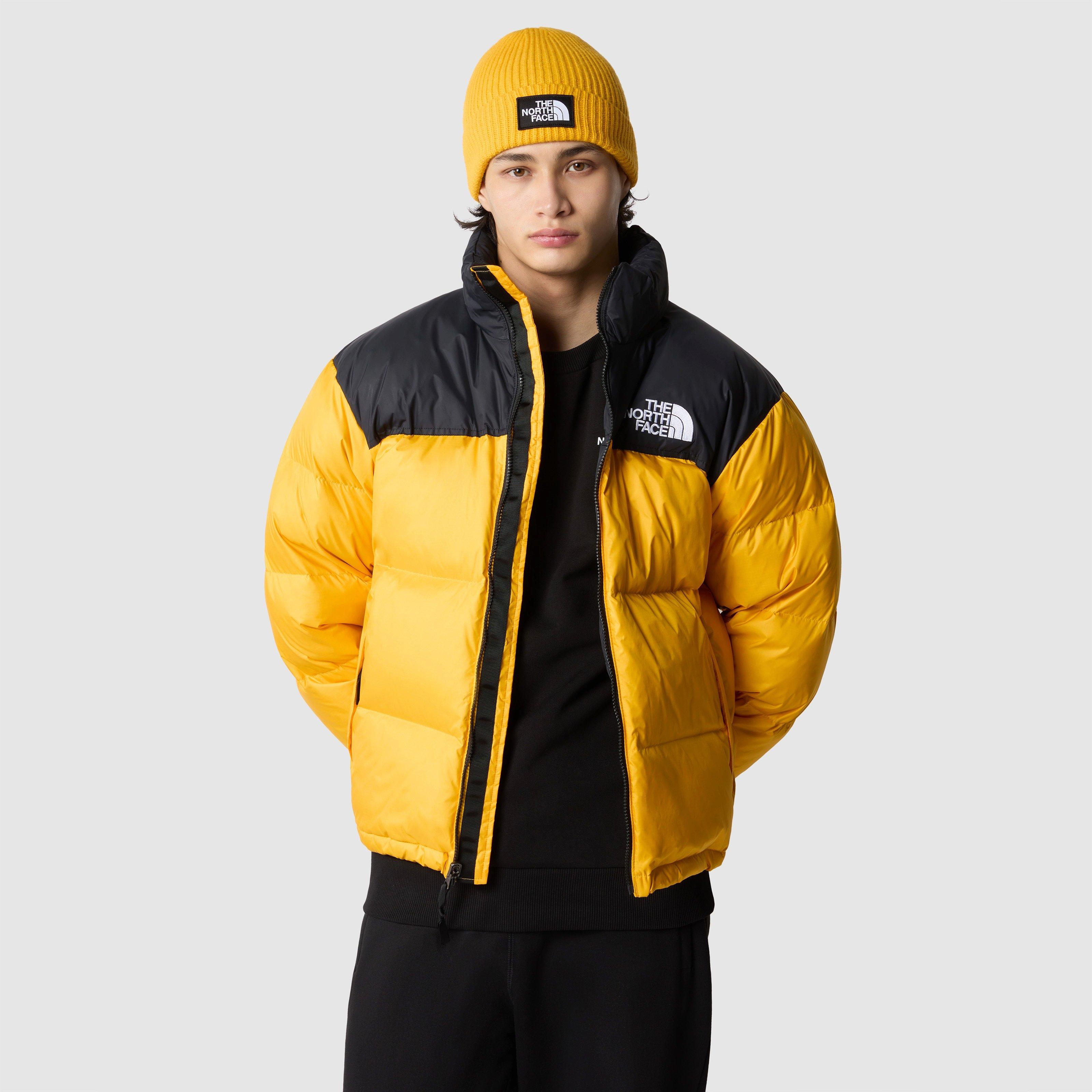 Summit Gold - The North Face - Men's 1996 Retro Nuptse Goose Down Short Puffer Jacket - 3