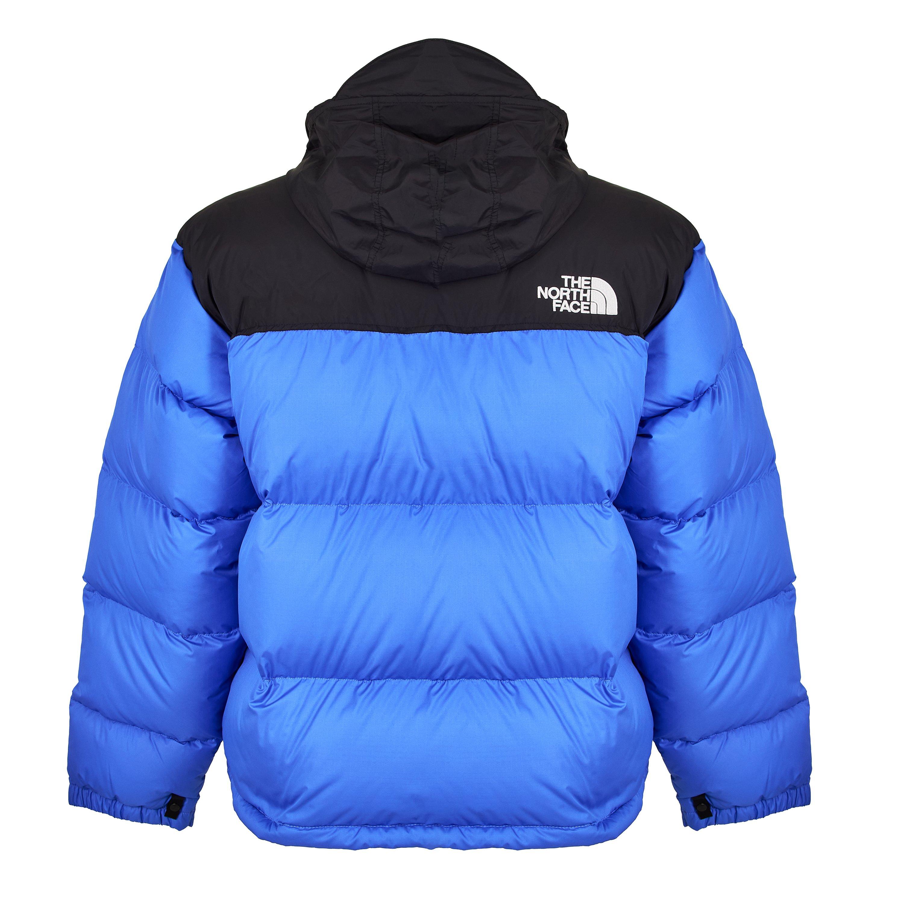 Summit Navy - The North Face - Men's 1996 Retro Nuptse Goose Down Short Puffer Jacket - 2