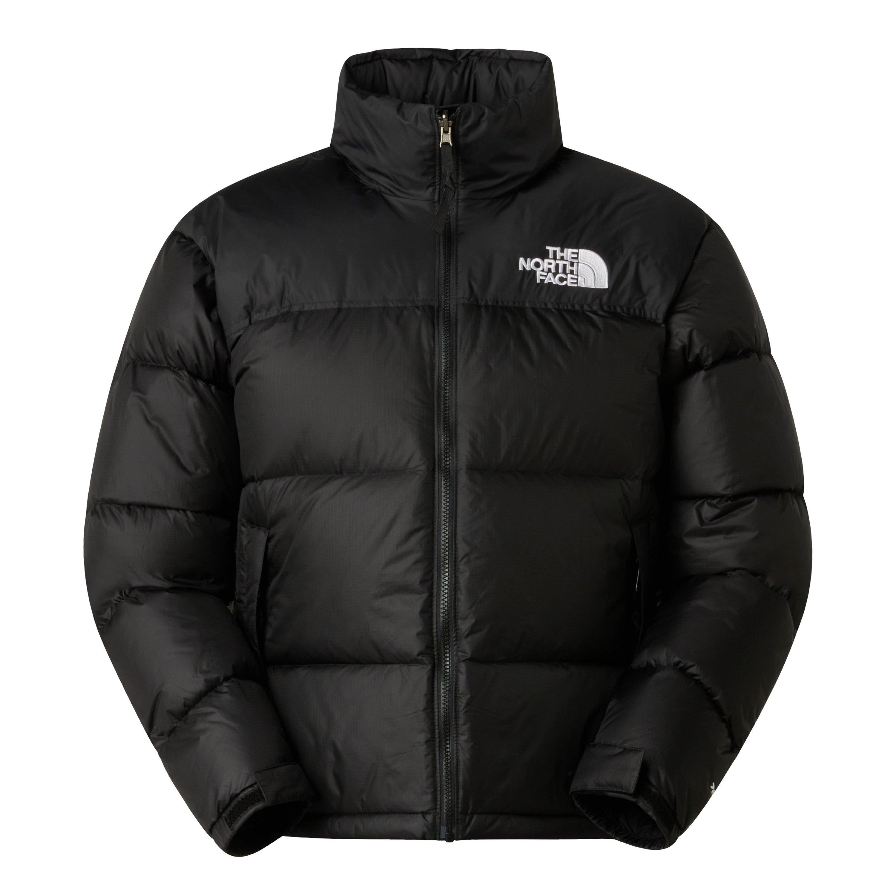 The North Face Mens 1996 Retro Nuptse Goose Down Short Puffer Jacket - TNF Black - Medium