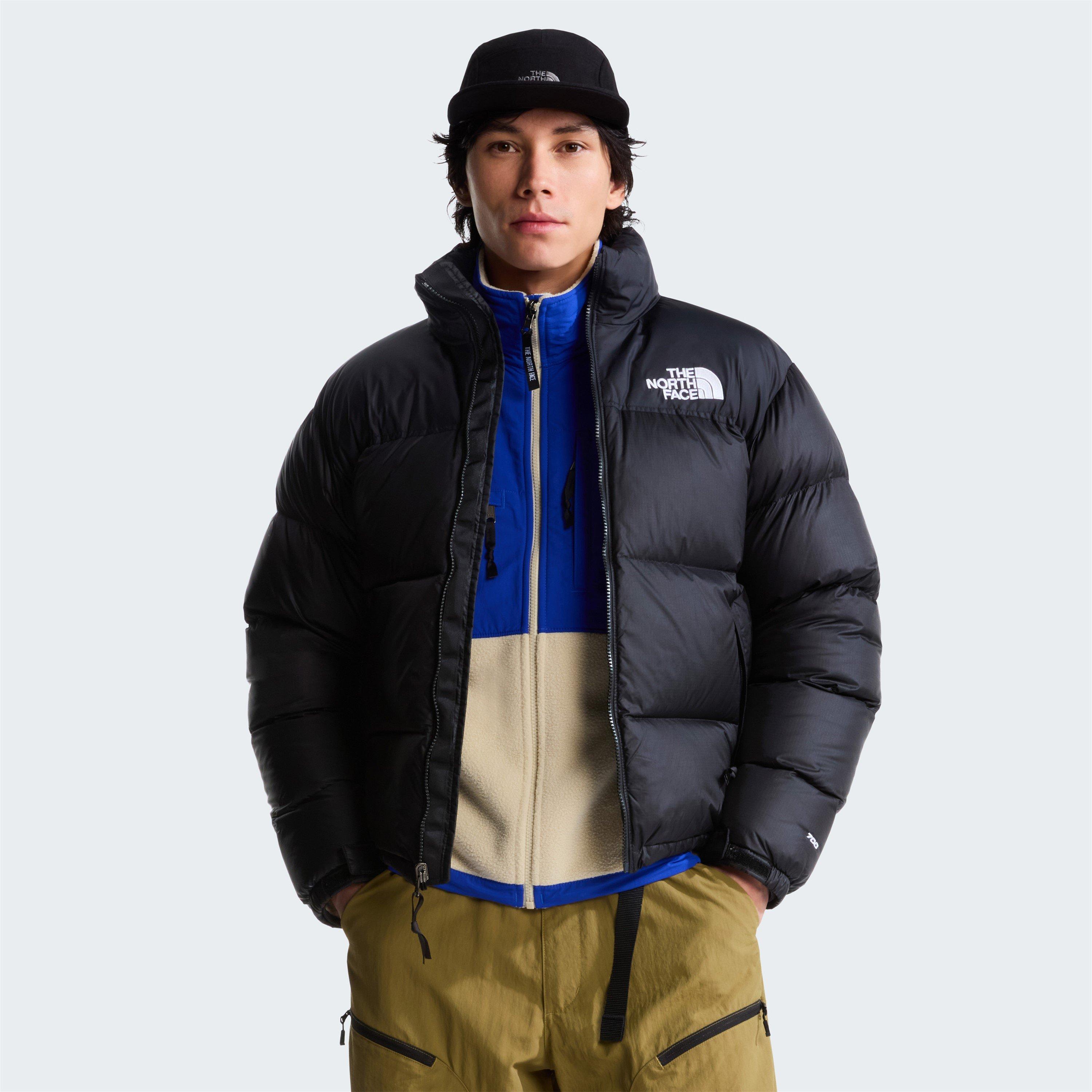TNF Black - The North Face - Mens 1996 Retro Nuptse Goose Down Short Puffer Jacket - 3